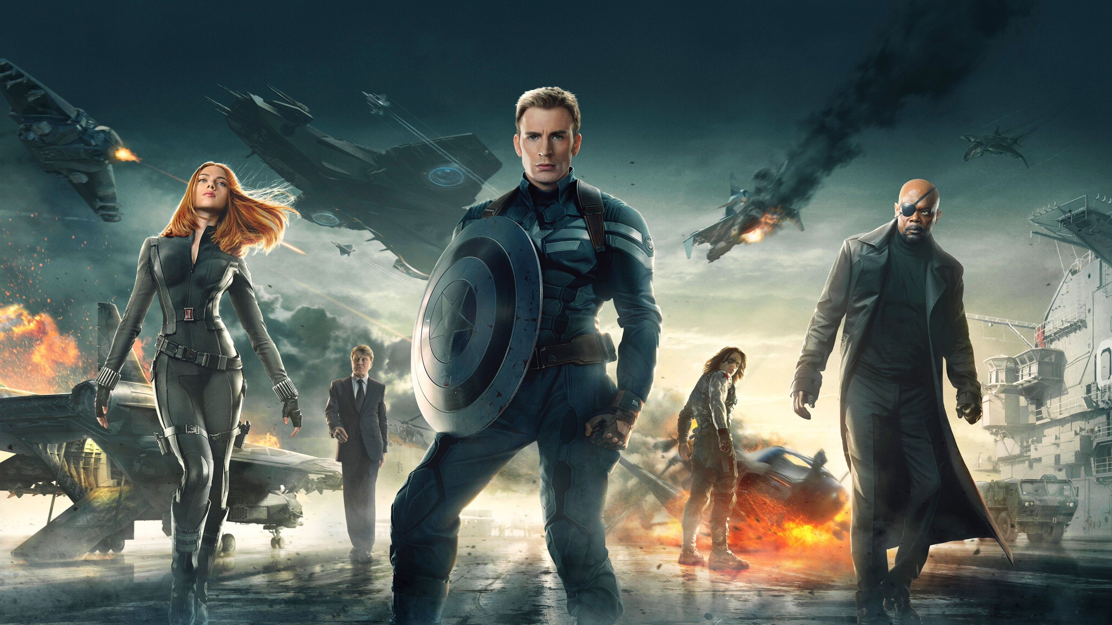 Wallpaper #VHN7g44BFI5NbQksWho_45 3840x2160 Captain America the Winter Soldier 4K HD 4K Wallpapers