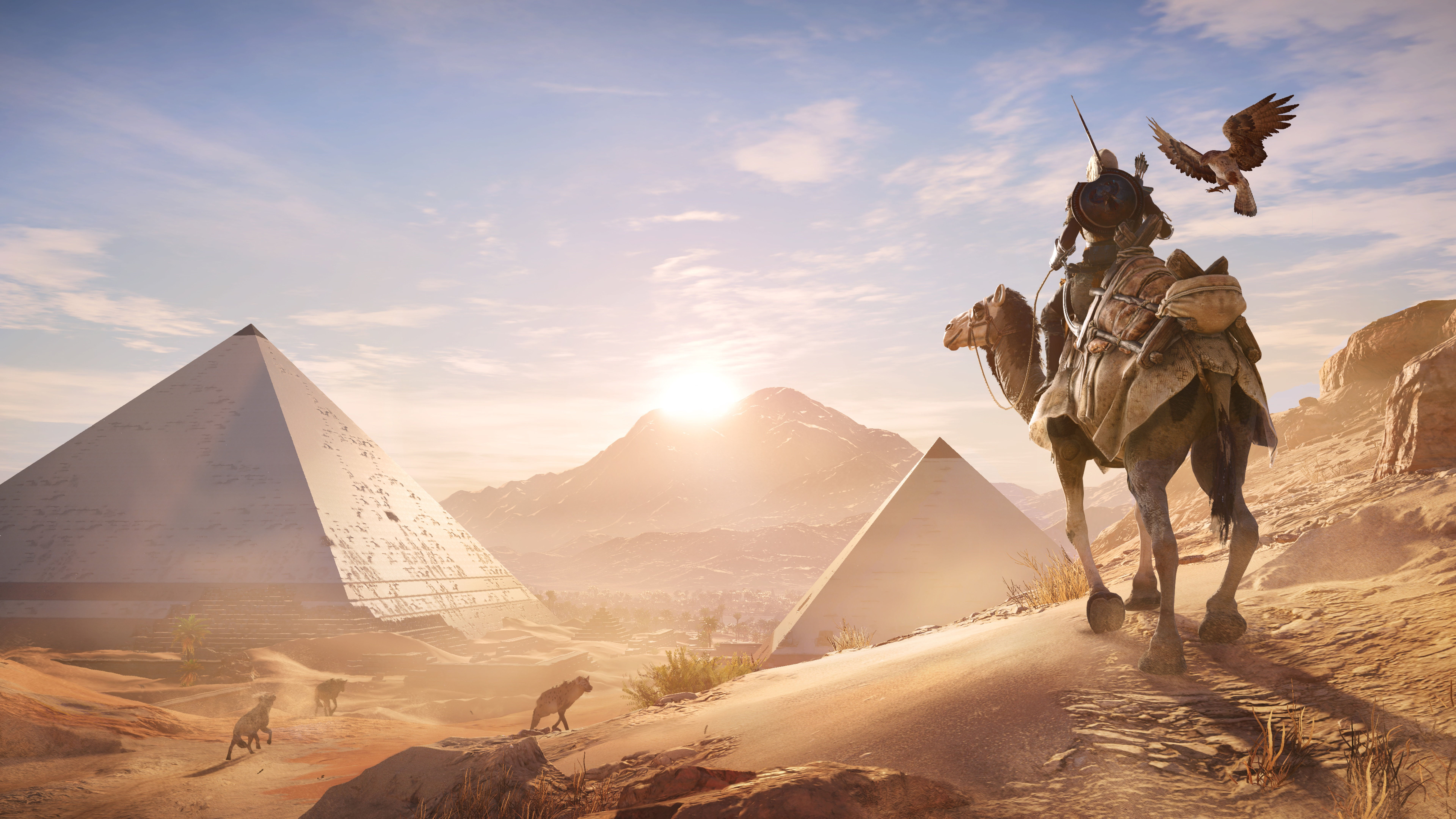 Wallpaper #DWdW85IBSpphPi3-jHVH179 Assassins Creed Origins Pyramids E3 Concept Art HD Games 4K