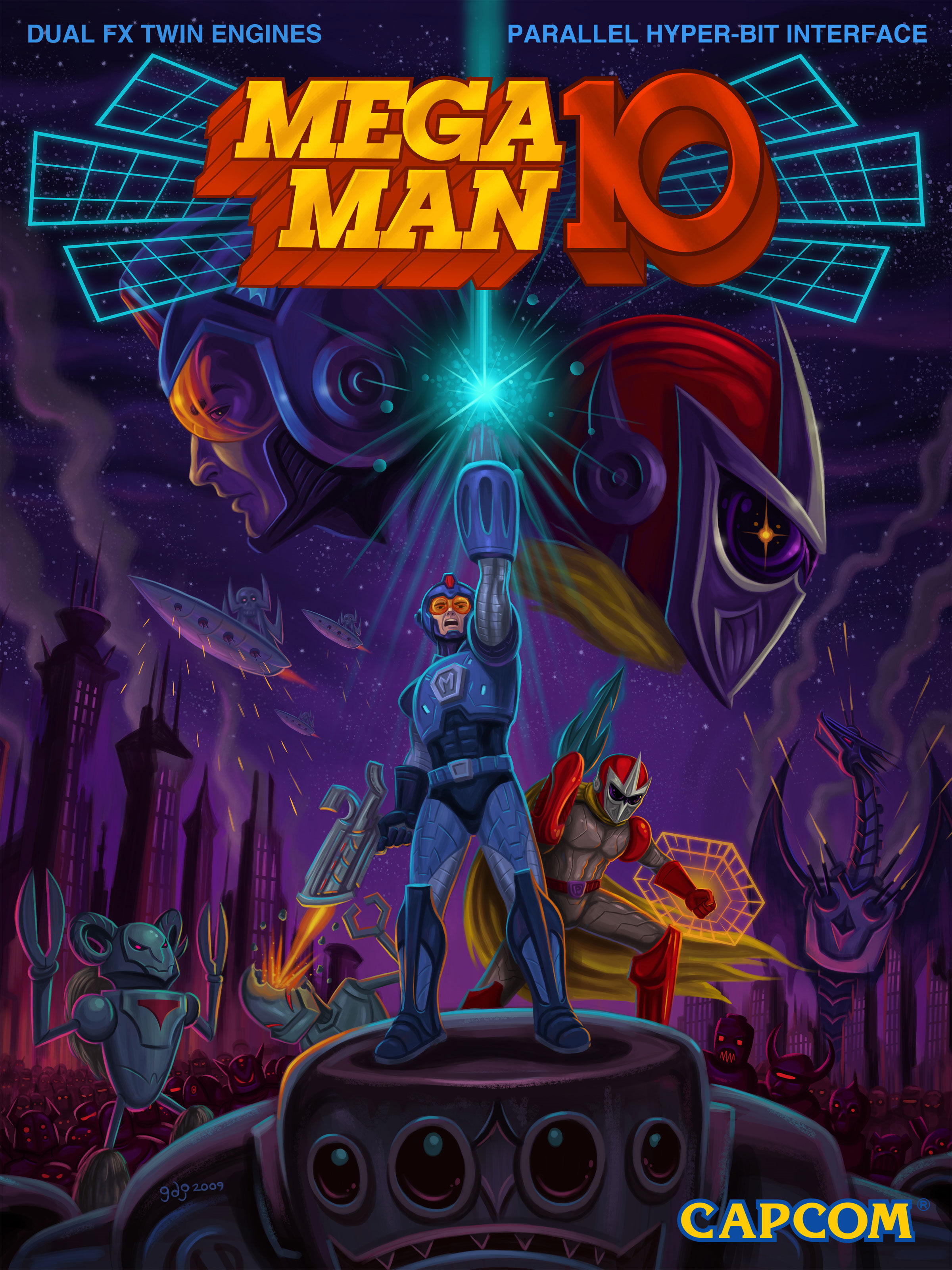 Wallpaper #Z1gfNJMBzN9vxX34uDsd436 Mega Man 10 Box Art Released Elder Geekcom