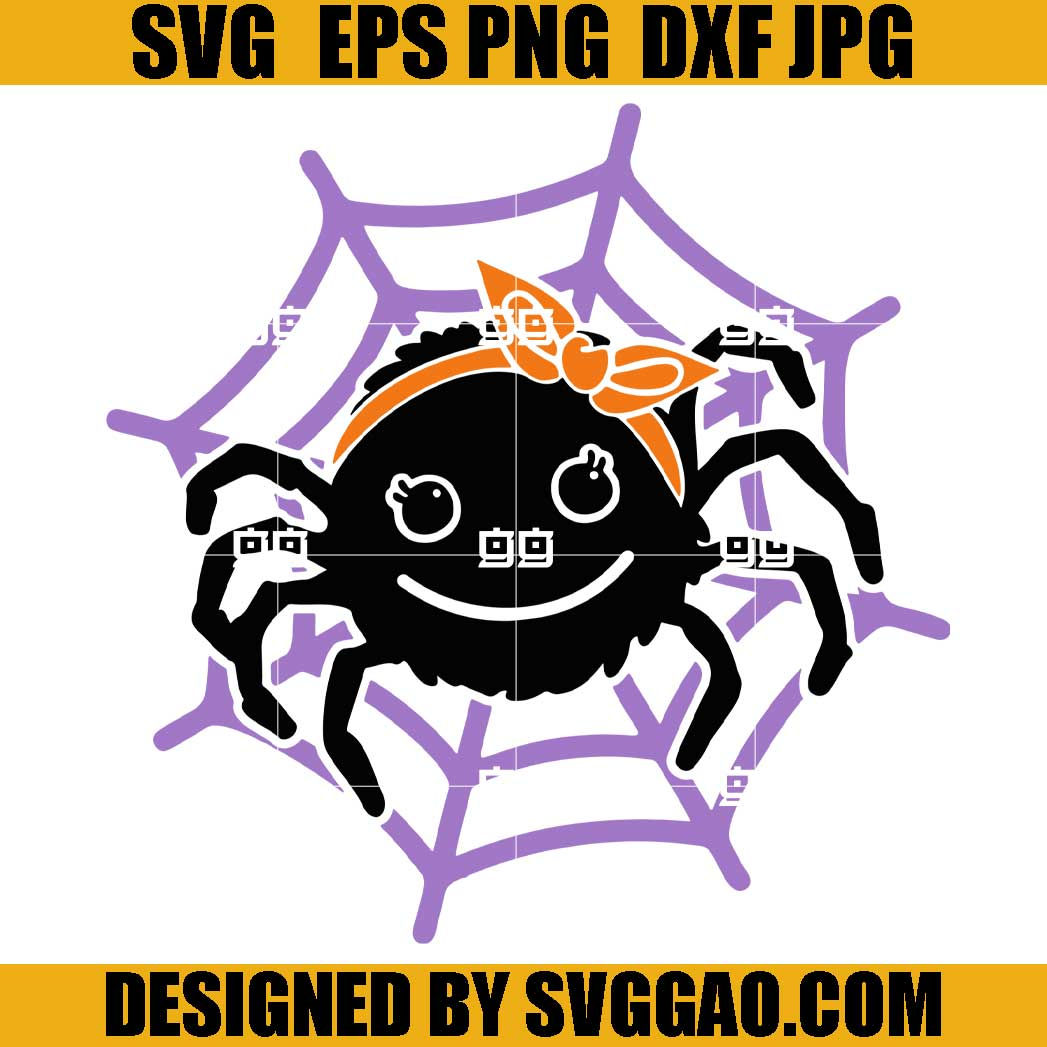 Wallpaper #RPS3OZMBKFX8bn3r6ncE215 Girl Spider Svg Cute Spider with Bow Svg Halloween Svg