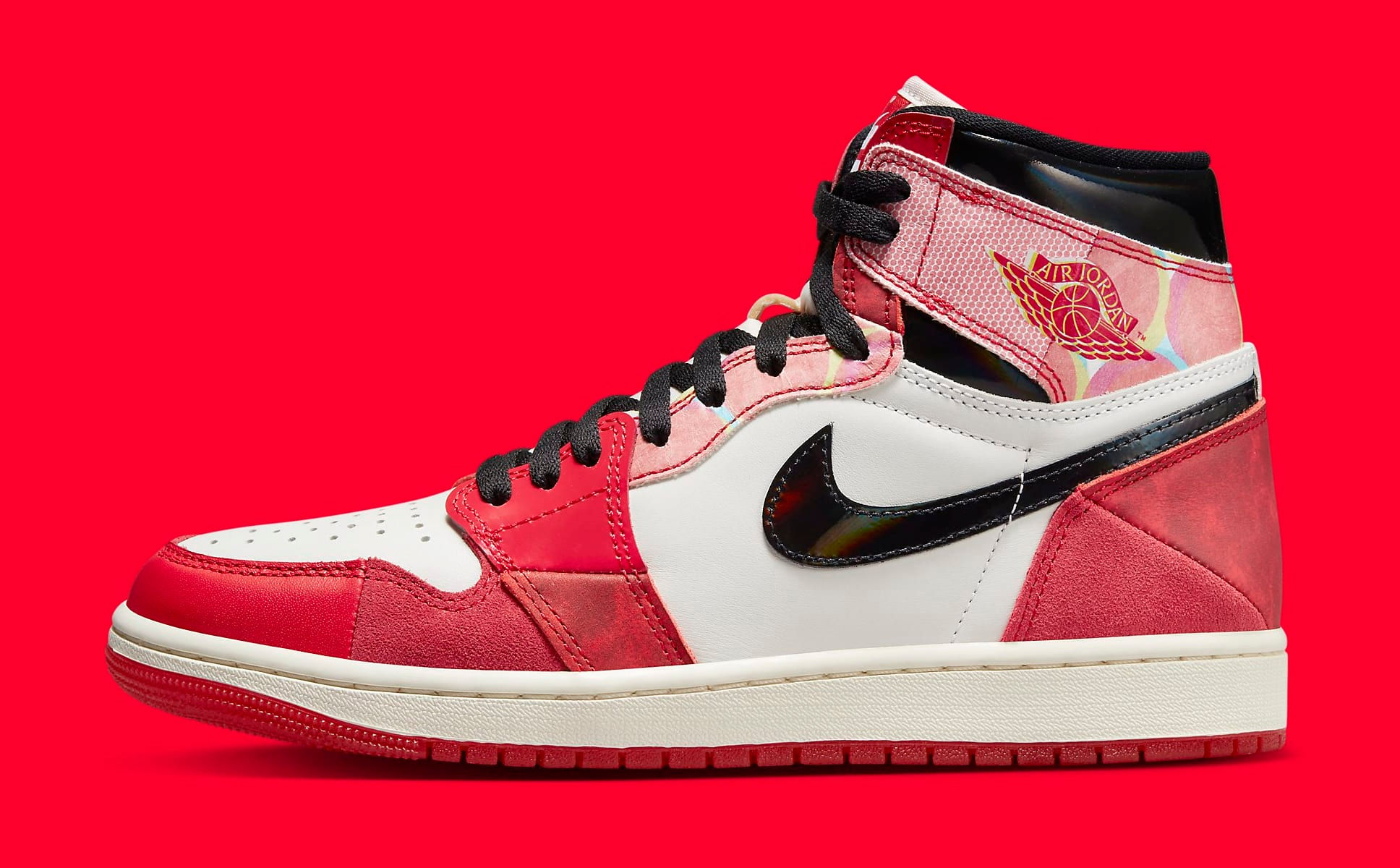 Wallpaper #74D73 Air Jordan 1 Retro High Og Spiderman Level Up