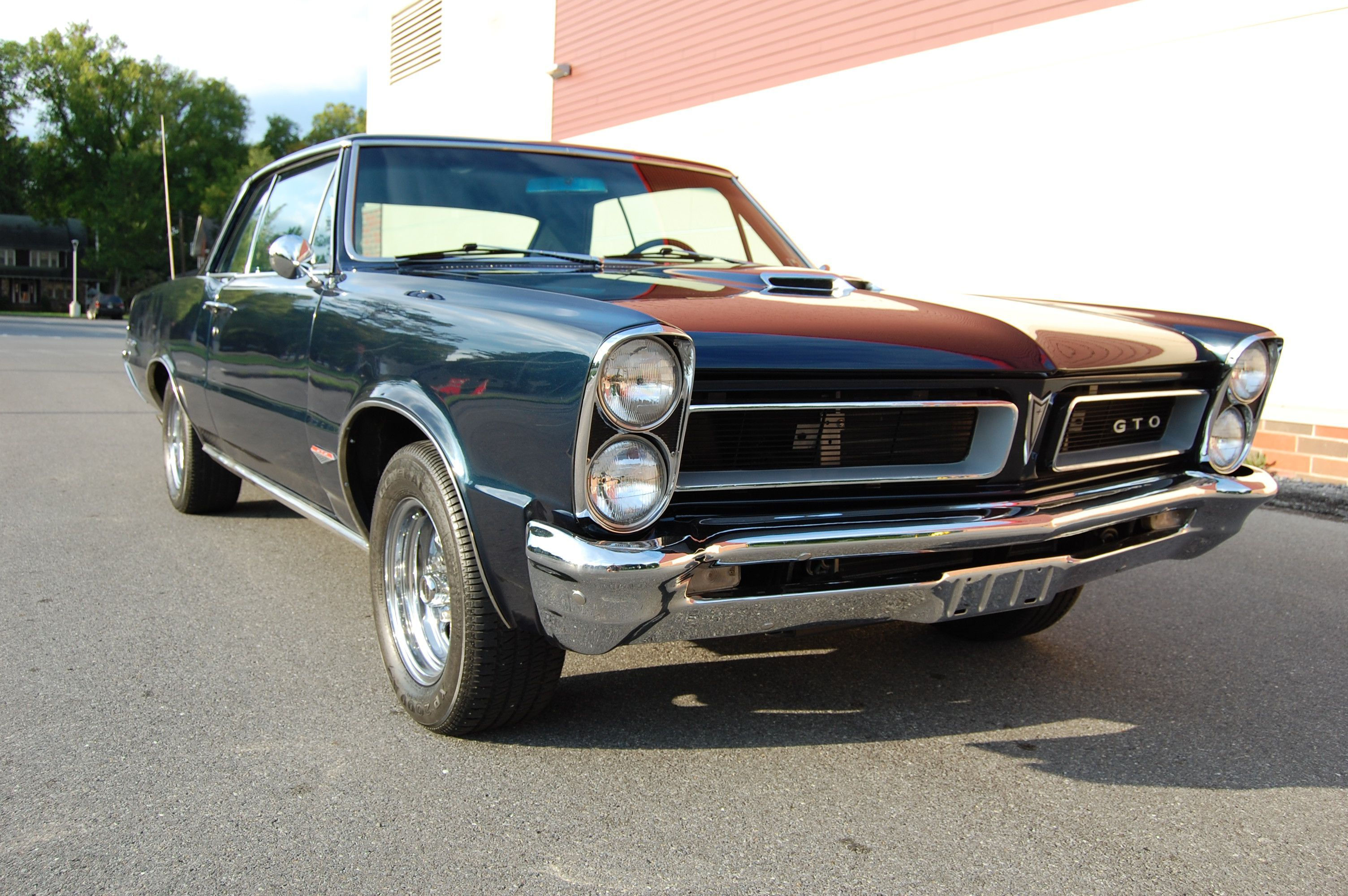 Wallpaper #70774 1965 Pontiac Gto Convertible Triple Black Phs