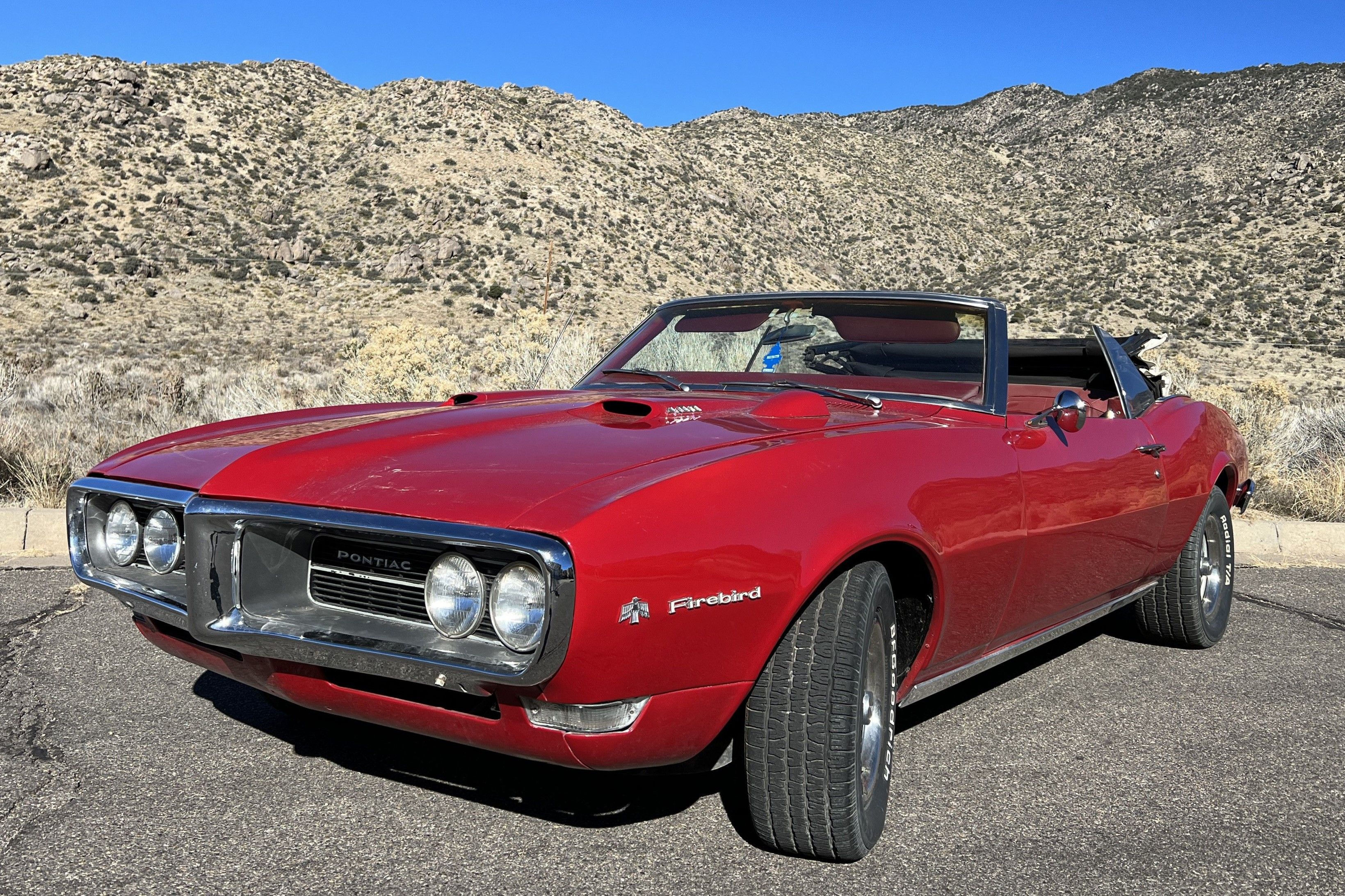 Wallpaper #KpyZ4pIBZHQxiYarYME5200 Sold 1968 Pontiac Firebird Convertible with Recent Mechanical Work