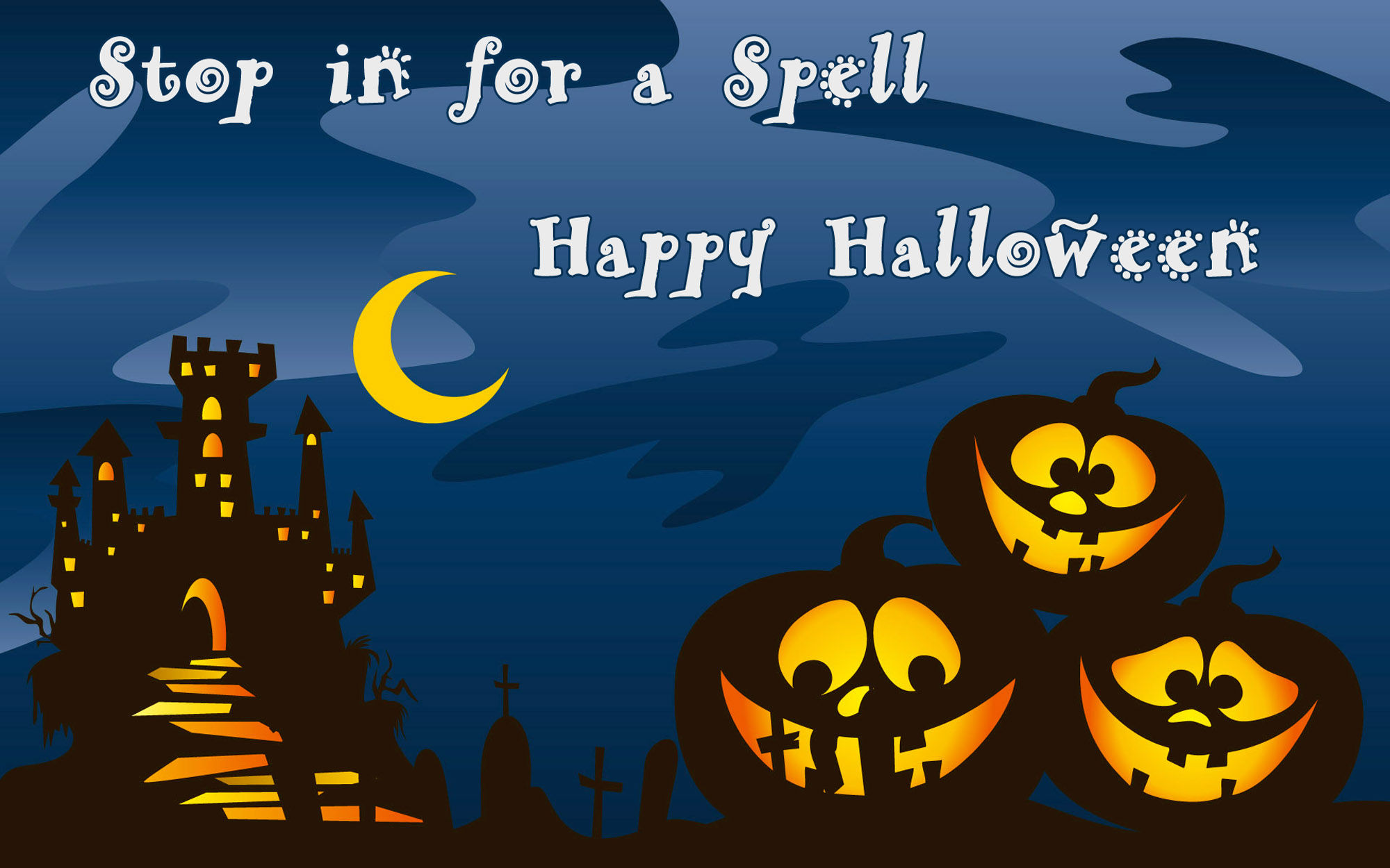 Wallpaper #ITHVNZMB5zzyi_yYzVif313 2014 Halloween Greeting Invitation Cards Hot Spooky Freaky