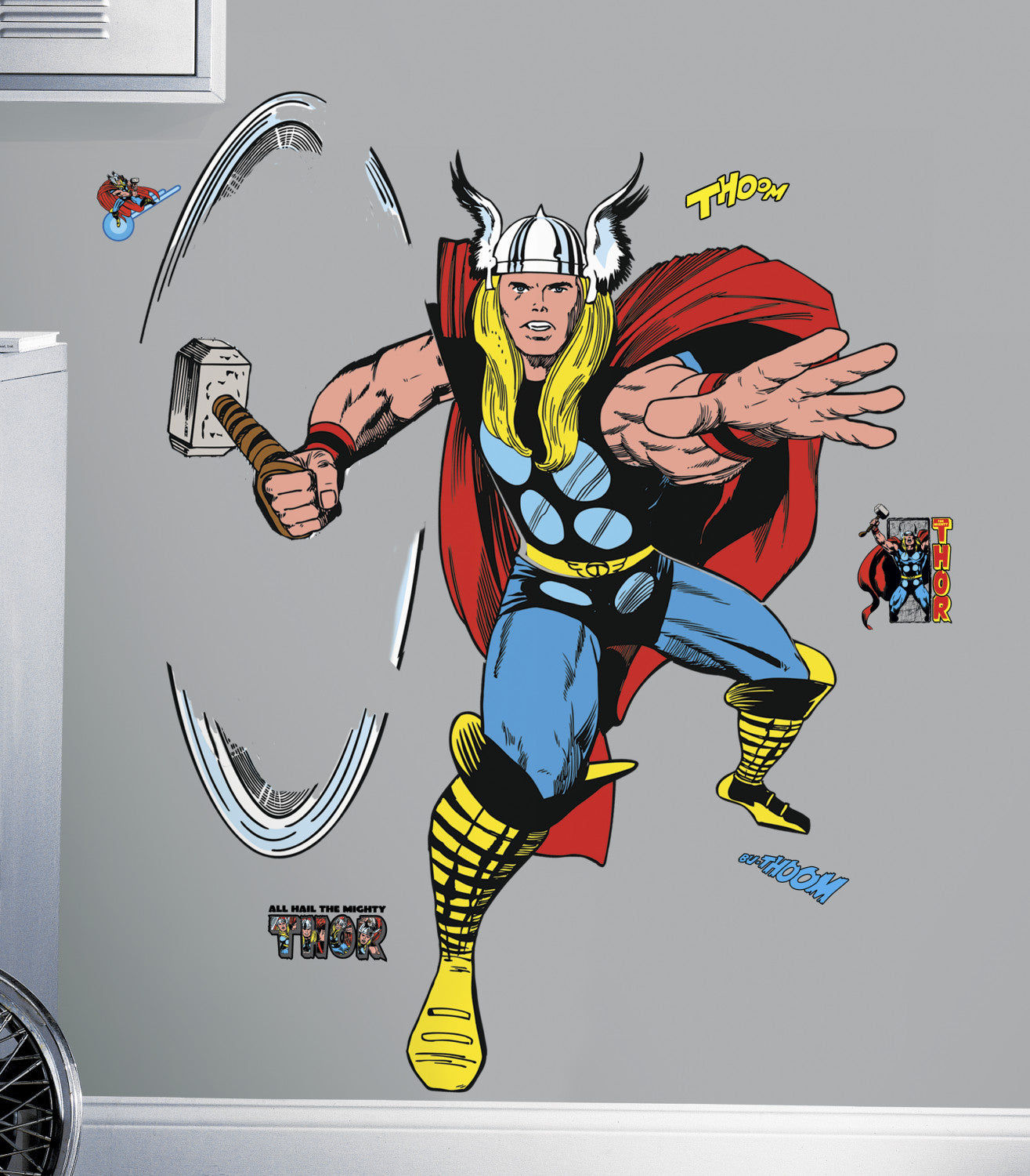 Wallpaper #NmjiIpMBSpphPi3-KzRu236 Marvel Classic Thor Peel and Stick Giant Wall Decals Walldecalscom