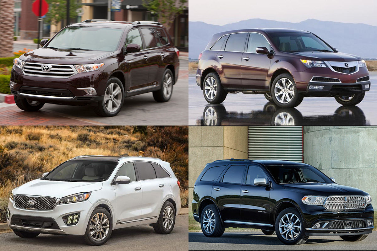 Wallpaper #SFbWe5cBsd6xcFiERd3G93 8 Great Used 3 Row Suvs Under 20000 for 2019 Autotrader