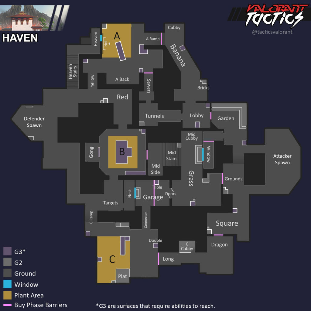 Wallpaper #AfA8fZcBi4JM6agG6x8H66 Valorant Haven Map Callouts Images and Photos Finder Vrogueco