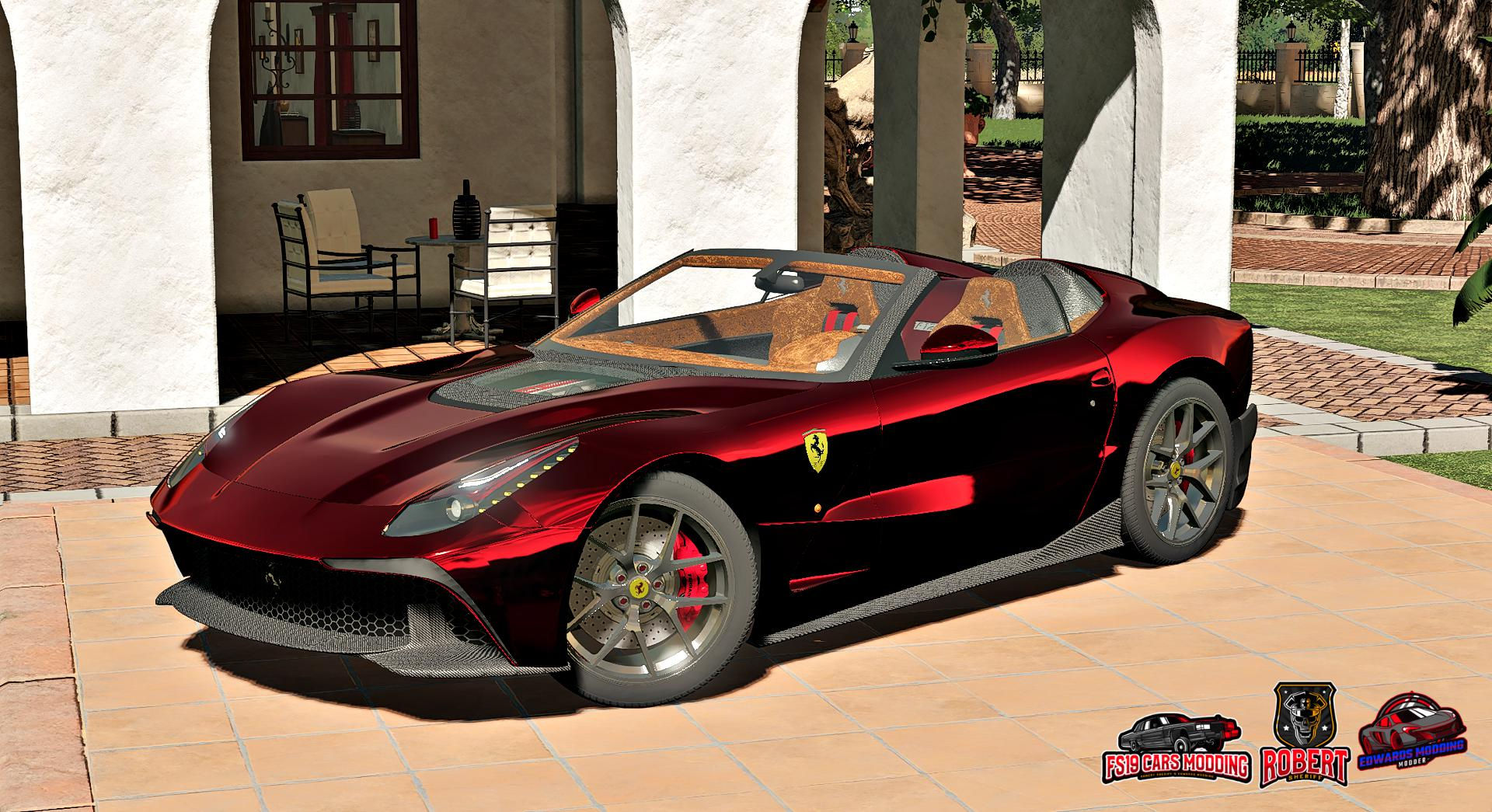 Wallpaper #e0D-MJMBJhL2WPbam8RI167 2014 Ferrari F12 Trs V10 Fs19 Mod Fs19net