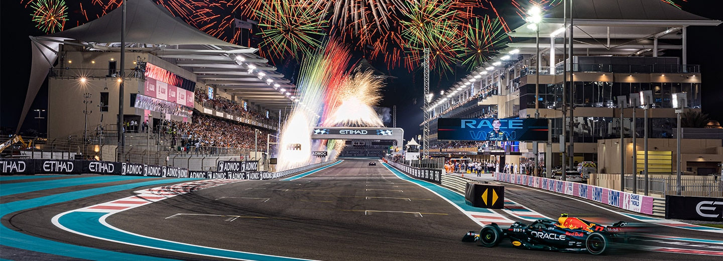 Wallpaper #6bl-3ZIBJvJKYCmErABD15 On Track F1 Abu Dhabi Grand Prix Yas Marina Circuit