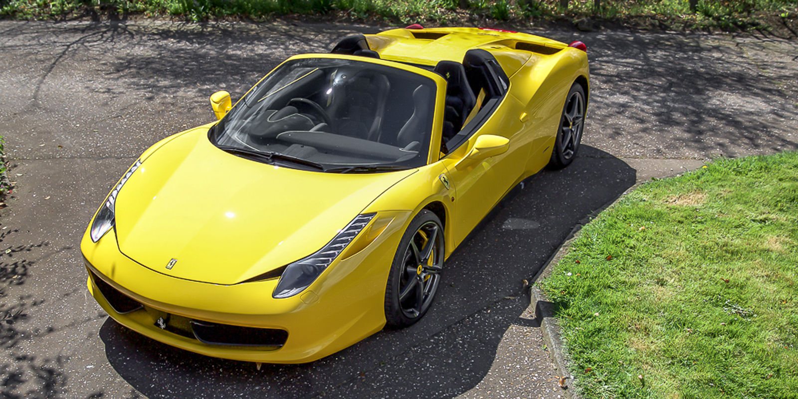Wallpaper #nBn9EI8BtGB6xQ78qWAP38 Ferrari F458 Spider Giallo Fly Alastair Bols