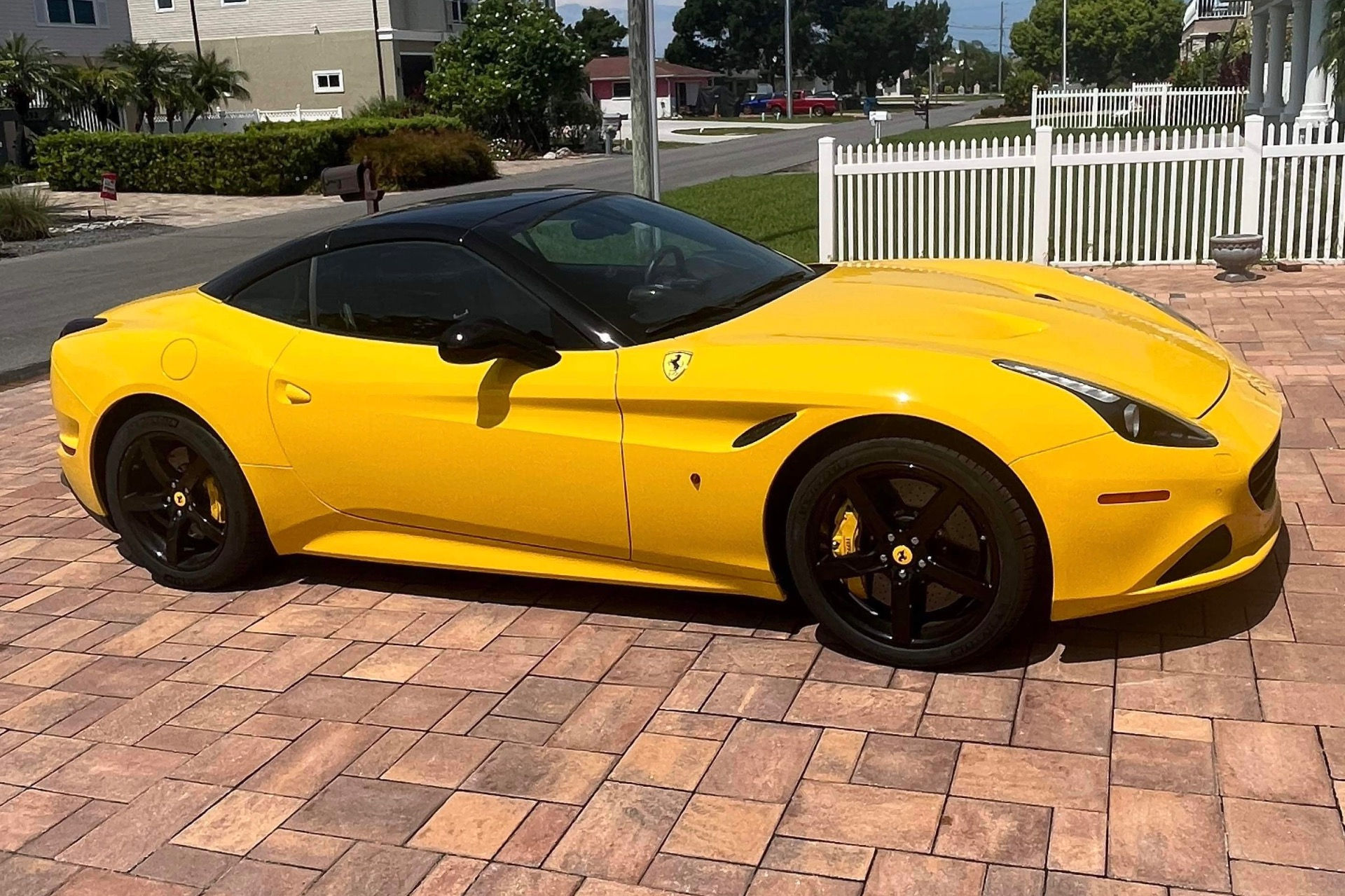 Wallpaper #ec55a Brushed Bronze Strasse Rims Transform Black Ferrari California into