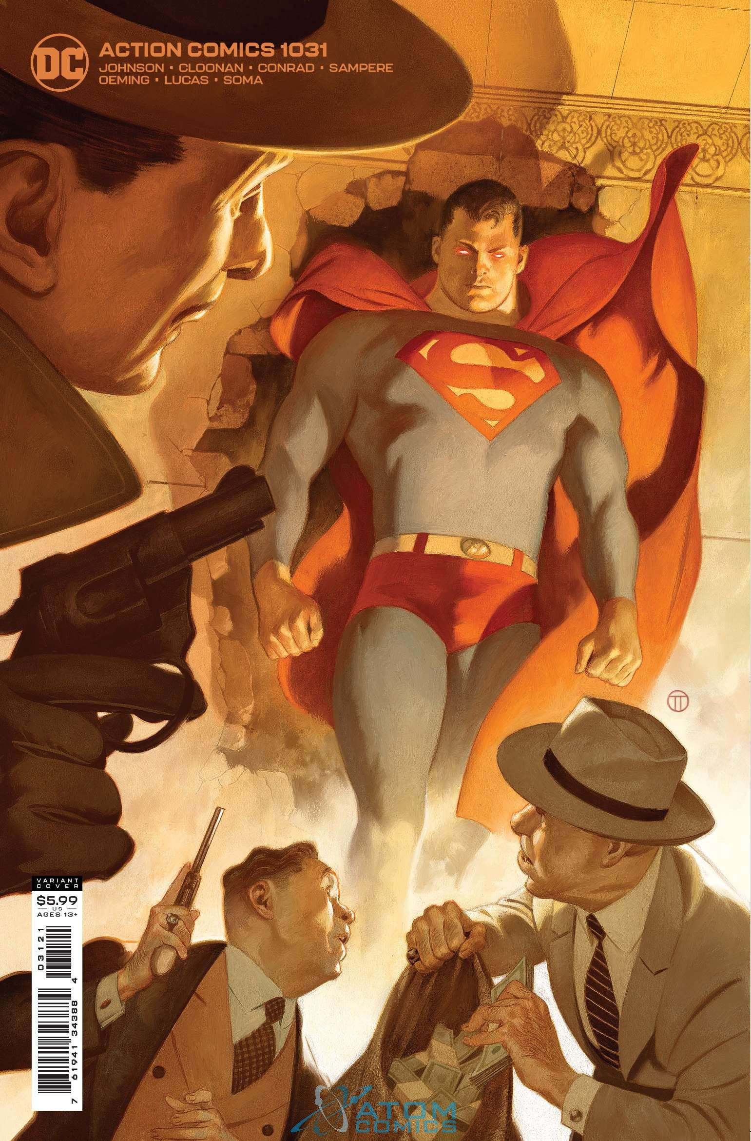Wallpaper #EclbjJcB-VVLIetljGmG179 Action Comics 1031 Cvr B Julian Totino Tedesco Card Stock Var