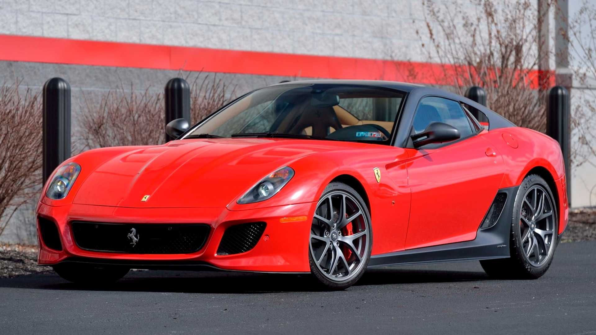Wallpaper #12cH-ZIBSpphPi3-IIvK159 Allasta Una Rara Ferrari 599 Gto Come Nuova Con Soli 270 Km