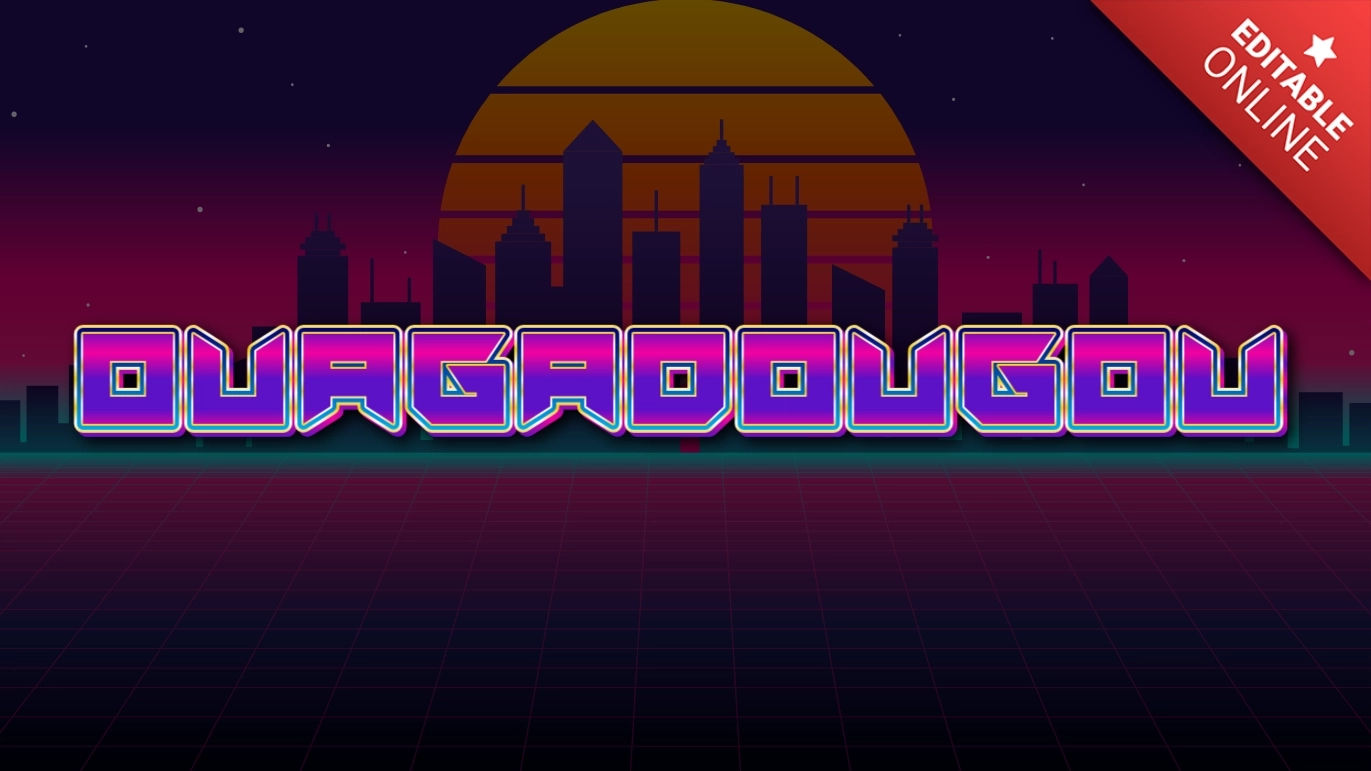 Wallpaper #v5yx4ZIBZHQxiYar0bzY486 Ouagadougou Cyber Punk Text Effect Generator