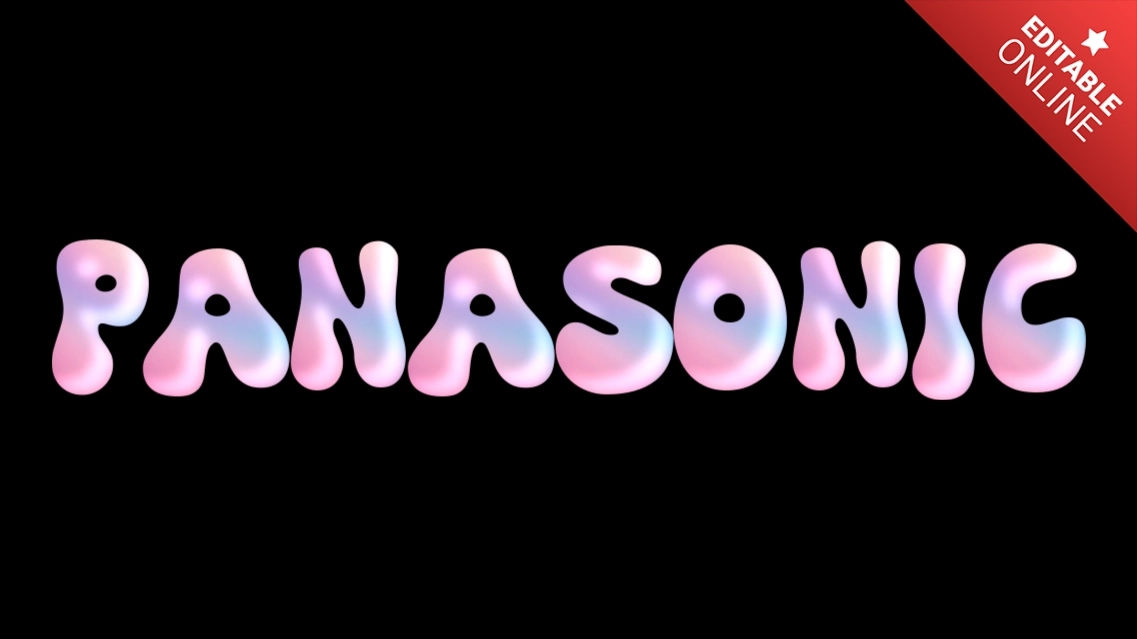 Wallpaper #D7iA2pIBJvJKYCmESvJV380 Panasonic Y2k Liquid Holographic Font Text Effect Generator