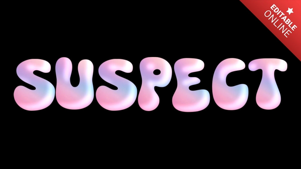 Wallpaper #D7iA2pIBJvJKYCmESvJV378 Suspect Y2k Liquid Holographic Font Text Effect Generator