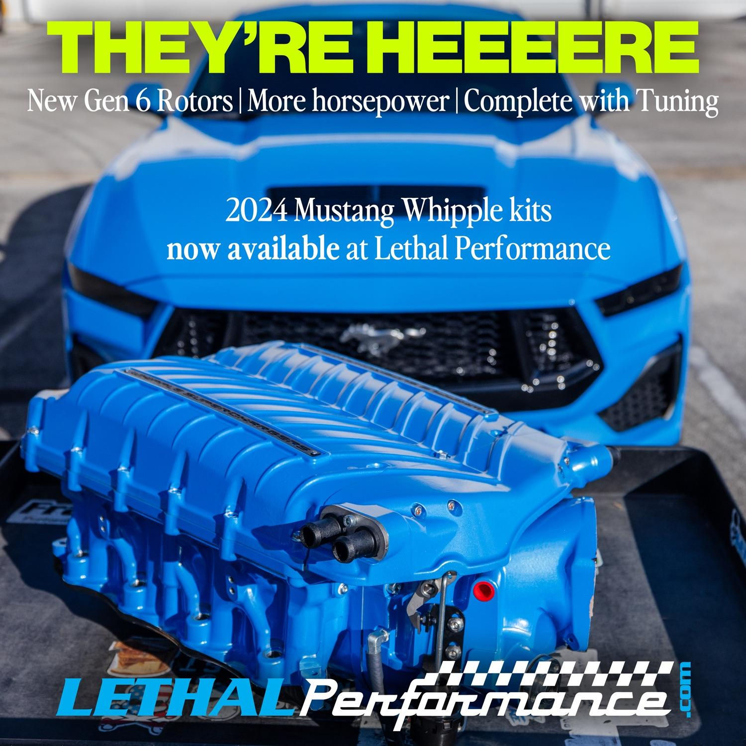 Wallpaper #2uqcVJMBlwTYPL18FgsO67 Officially Released Whipple Gen 6 30l Supercharger Kits for the 2024