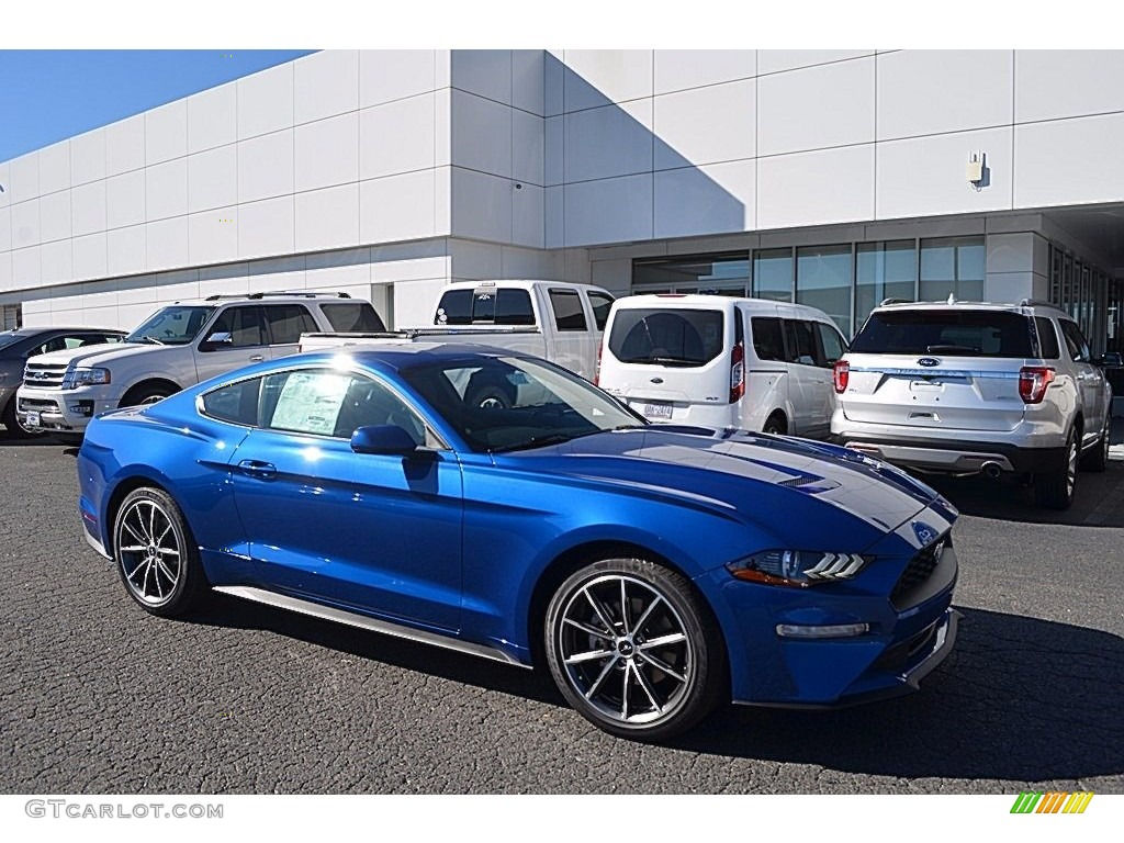 Wallpaper #9ho2UJMB1yWOL4qgrn_E115 Lightning Blue 2018 Ford Mustang
