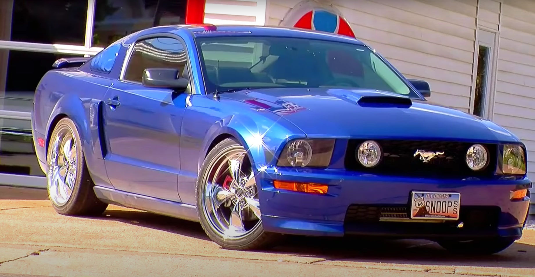 Wallpaper #9nQqw44B_8f4nGFay28M24 Video Supercharged 2008 Ford Mustang Gtcs California Special in Depth