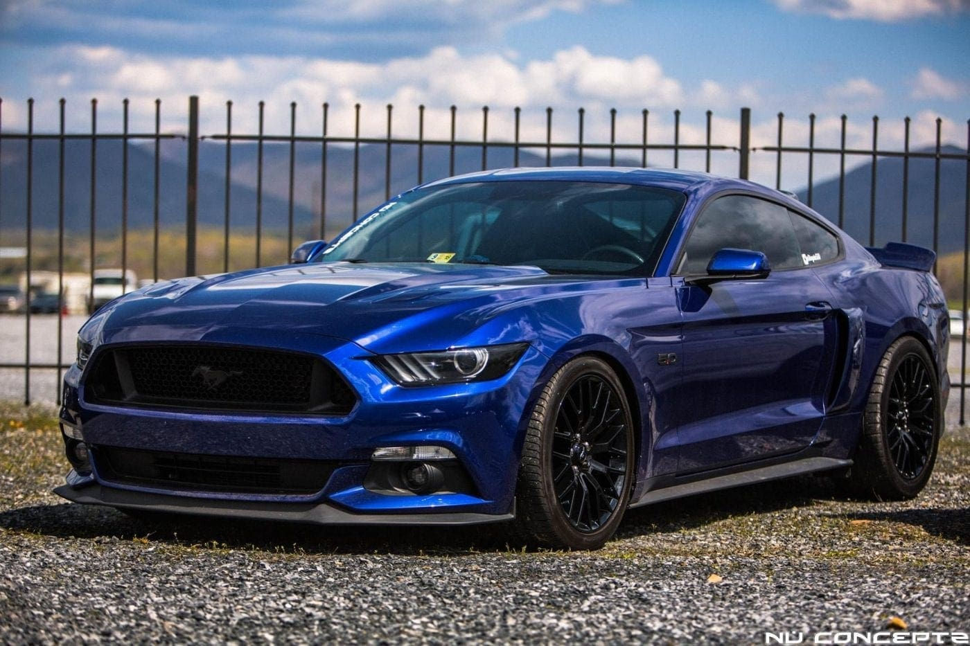 Wallpaper #vnelJpMB-pgBXx607aJn57 Deep Impact Blue 2015 Ford Mustang