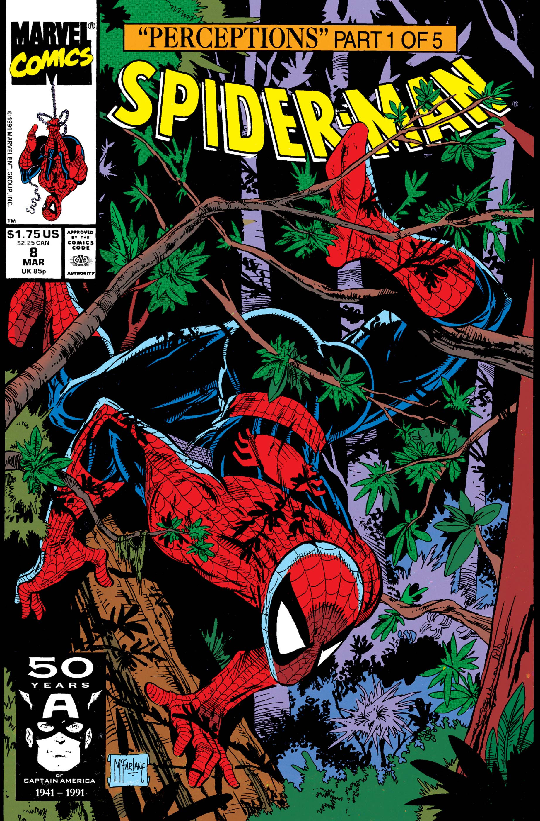 Wallpaper #z2dK-5IBSpphPi3-fJPS472 Spider Man 1990 8 Comic Issues Marvel