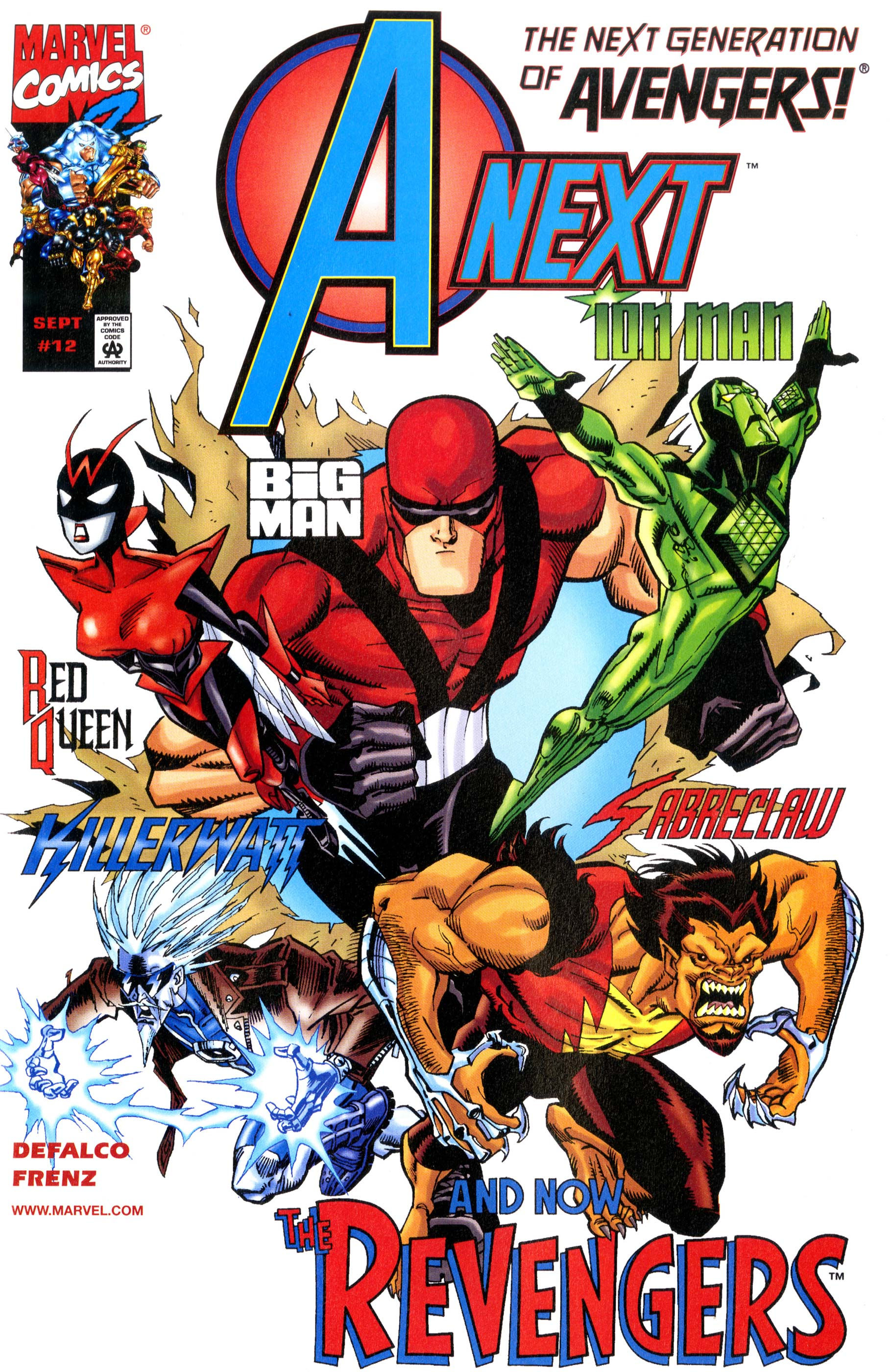 Wallpaper #eGh6GpMBSpphPi3-xBzH378 A Next 1998 12 Comic Issues Marvel