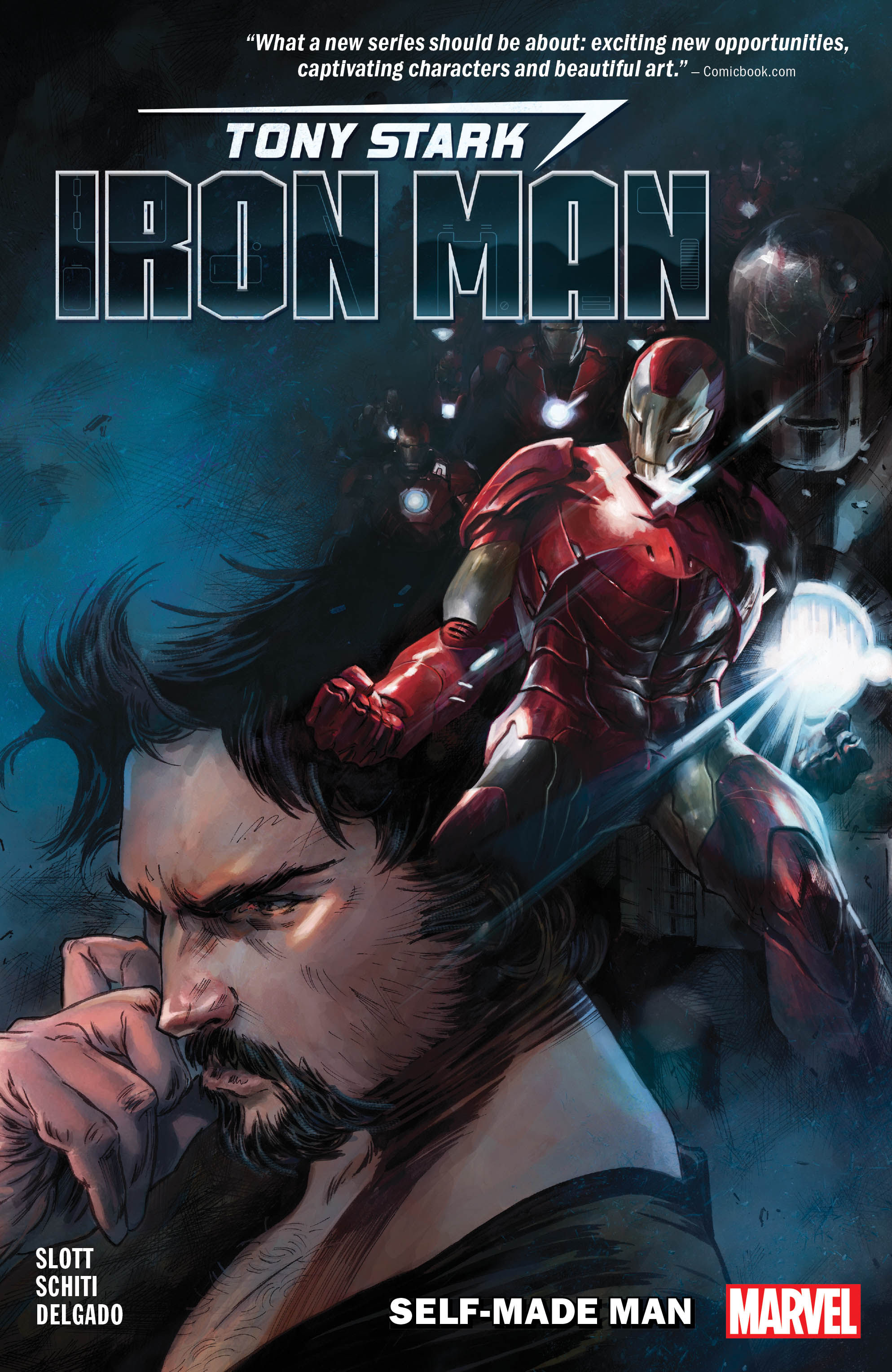 Wallpaper #N6WdOJMBVBiSkHCaNI6L192 Tony Stark Iron Man Vol 1 Self Made Man Trade Paperback Comic