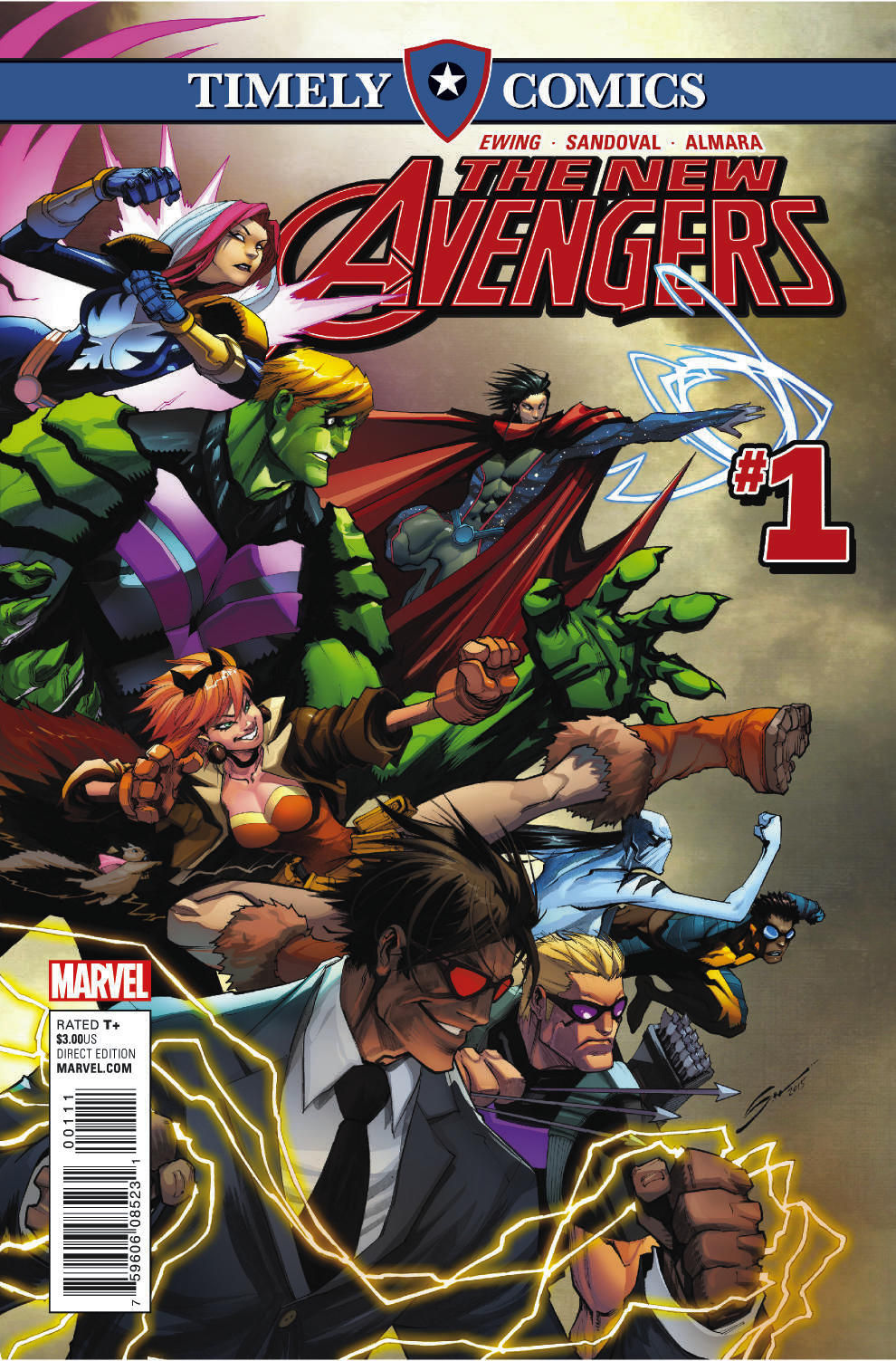 Wallpaper #B7jH15IBJvJKYCmE4uWL300 Timely Comics New Avengers 2016 1 Comic Issues Marvel