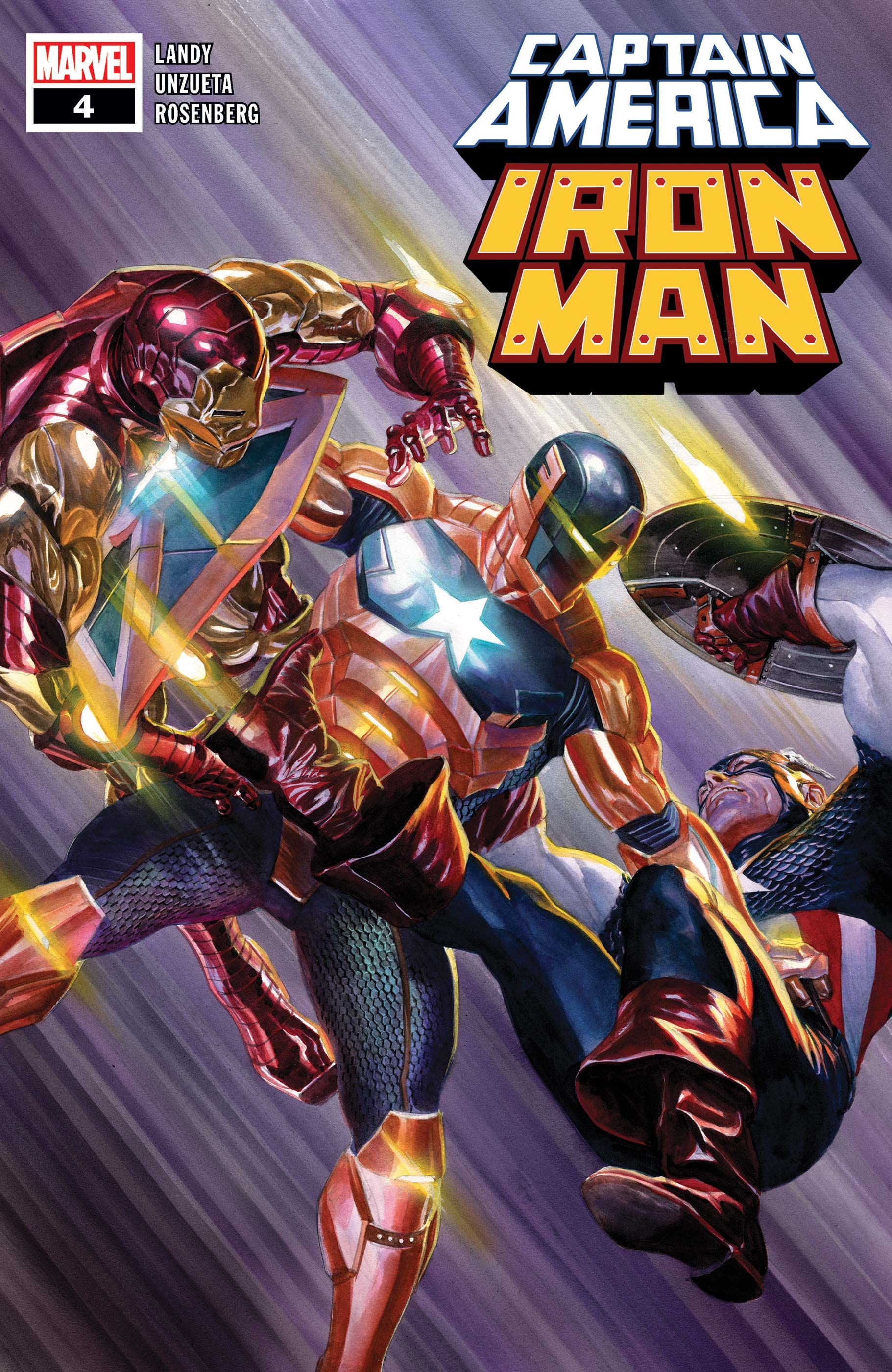 Wallpaper #JHOKgo4BFI5NbQks1hlc57 Captain America and Iron Man Fighting a Villain