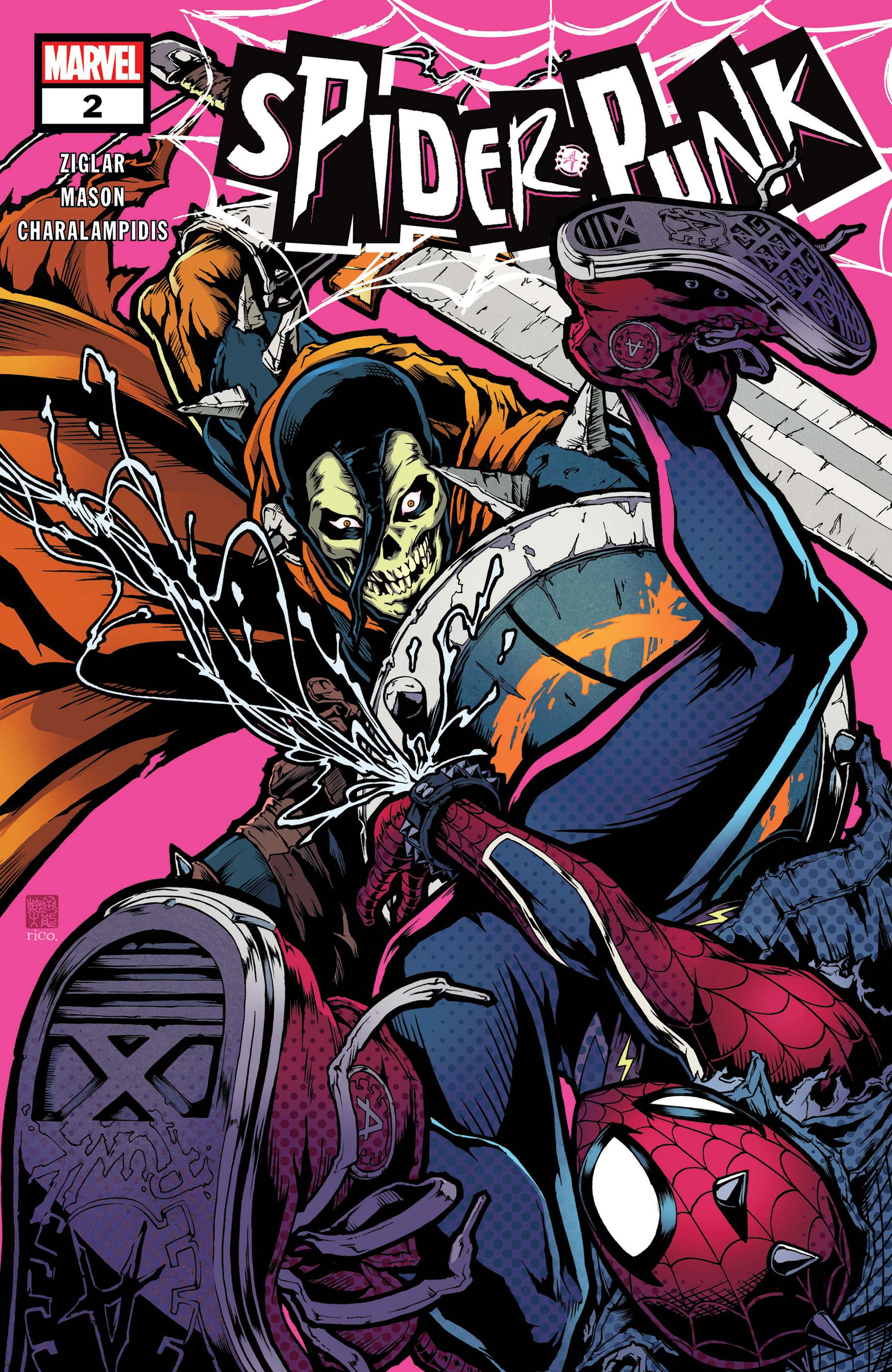 Wallpaper #QIf_MZMBPAdmKxa2_2NZ422 Spider Punk 2022 2 Comic Issues Marvel