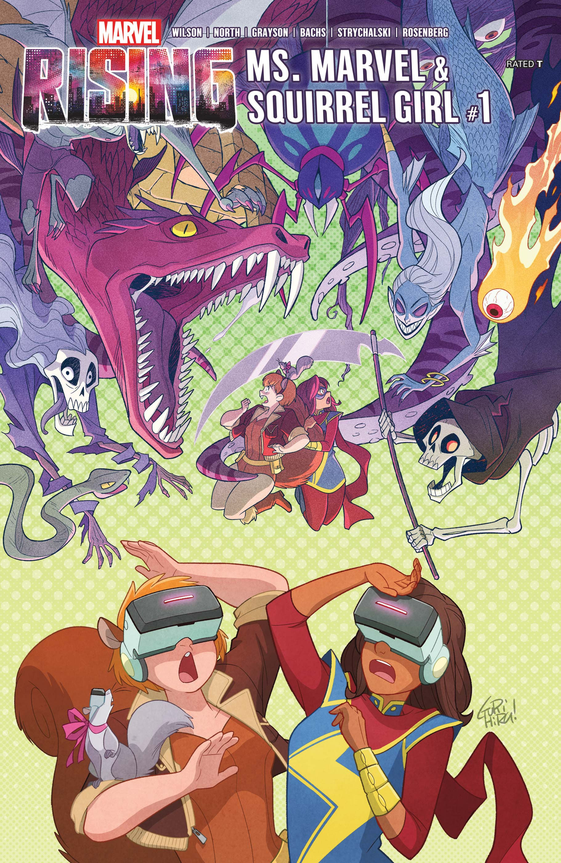 Wallpaper #X_TCOZMBKFX8bn3r0Hd787 Marvel Rising Ms Marvelsquirrel Girl 2018 1 Comic Issues Marvel