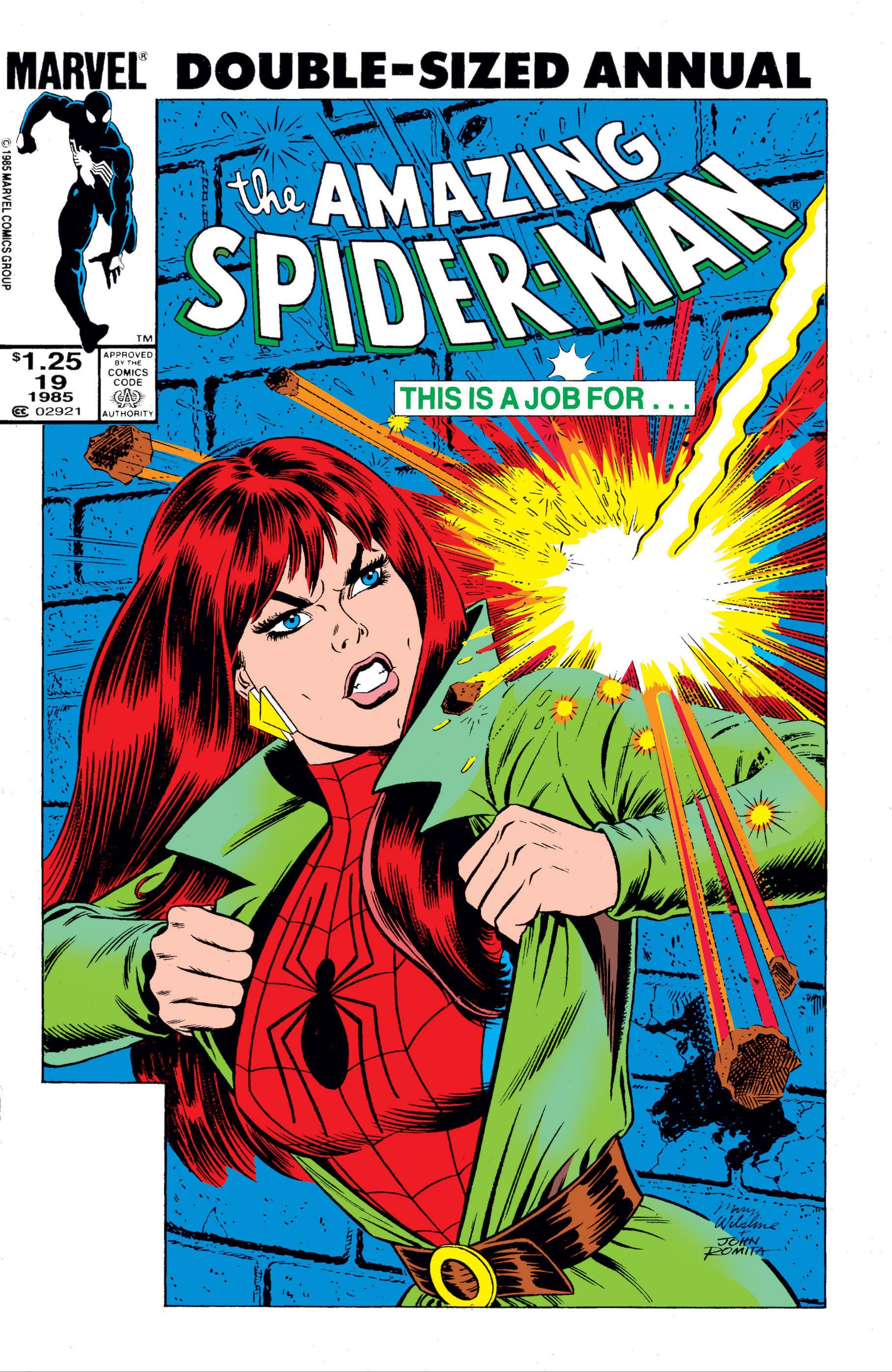 Wallpaper #VBkBBY8BtGB6xQ789FBK23 Amazing Spider Man Annual 19 1985 1st Alistair Smythe Earths