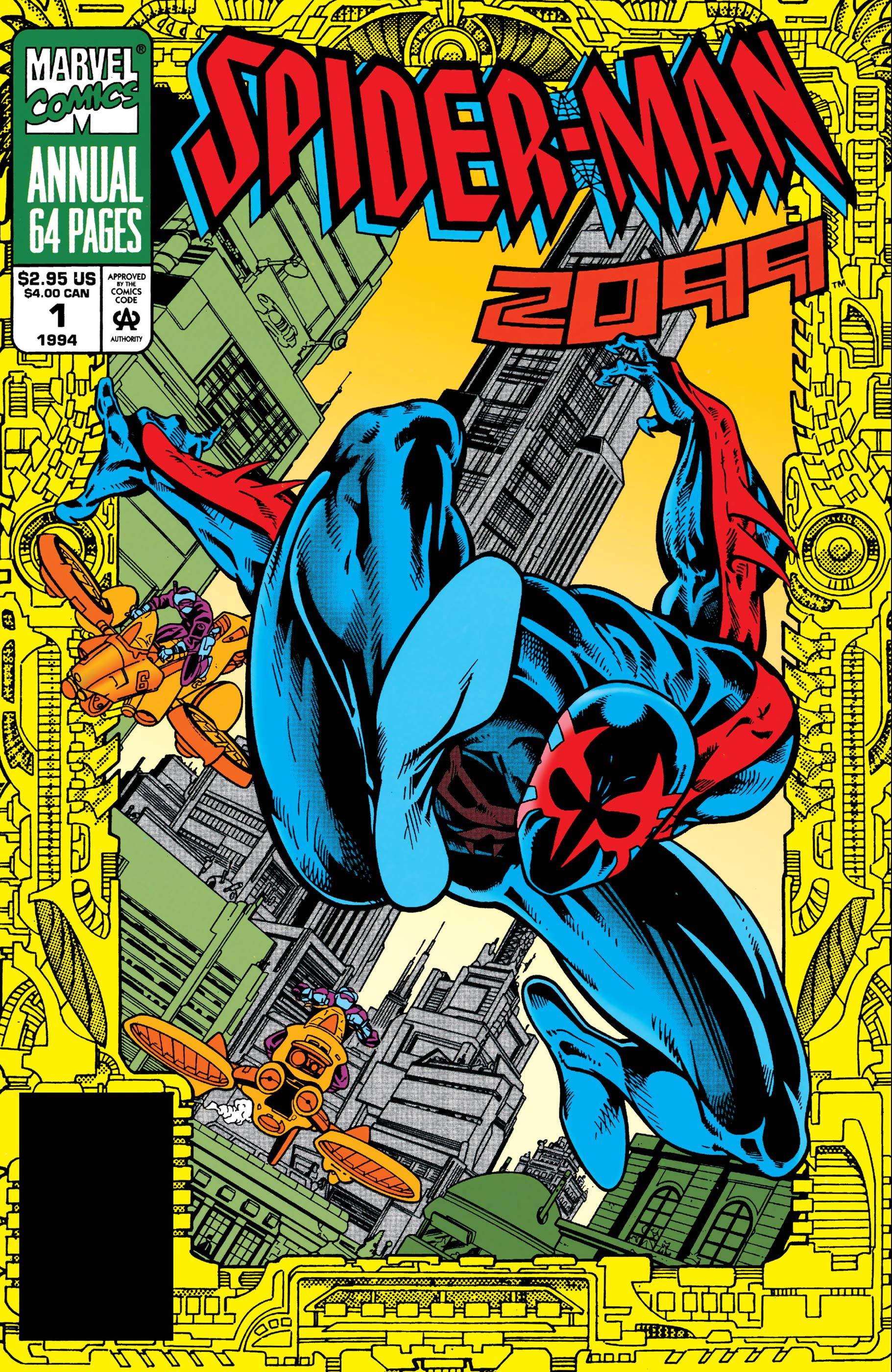 Wallpaper #MBkwD48BtGB6xQ7871zl36 Spider Man 2099 Annual 1994 1 Comic Issues Marvel