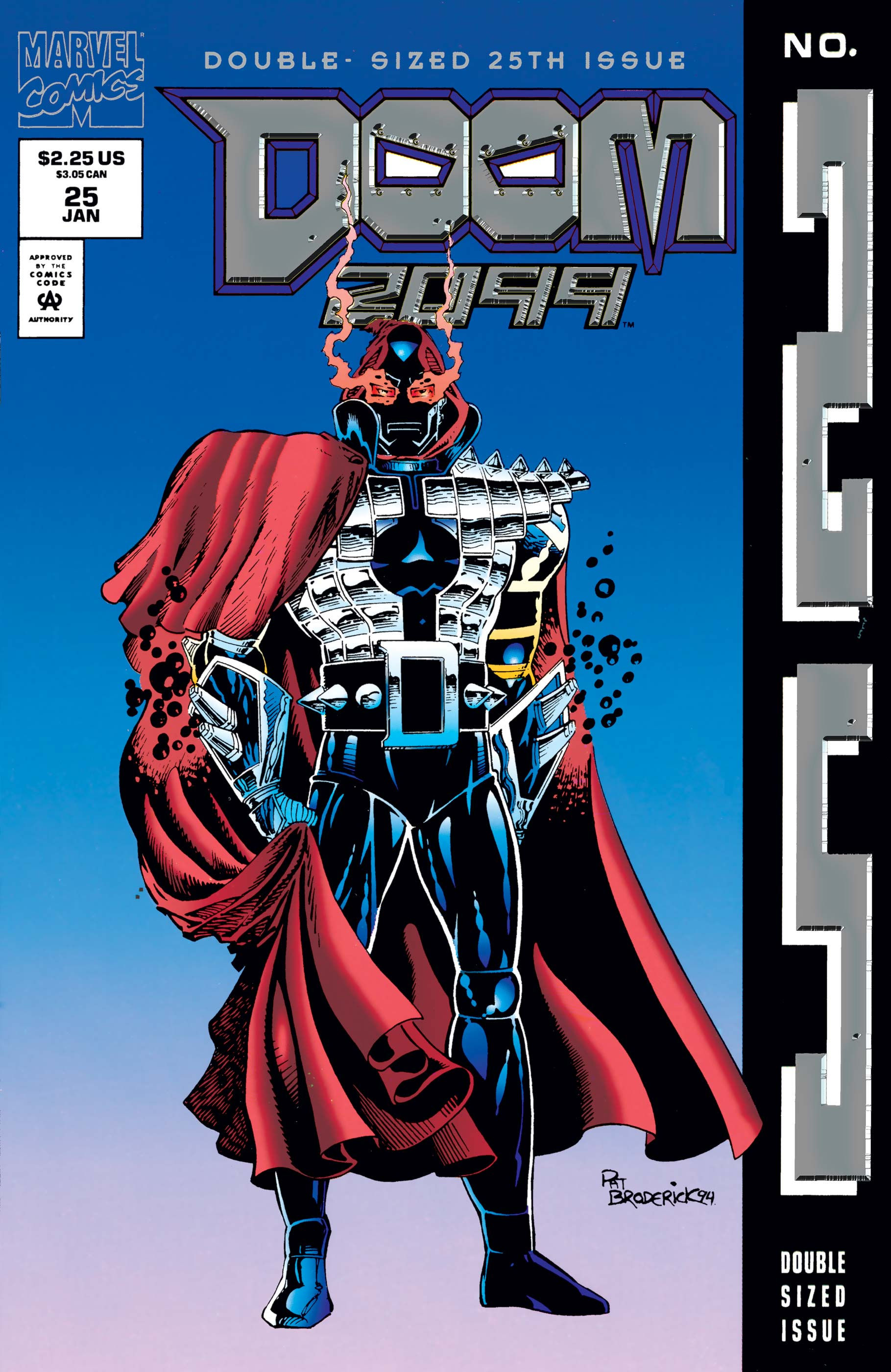 Wallpaper #GjE6NZMB5zzyi_yY5FY558 Doom 2099 1993 25 Comic Issues Marvel