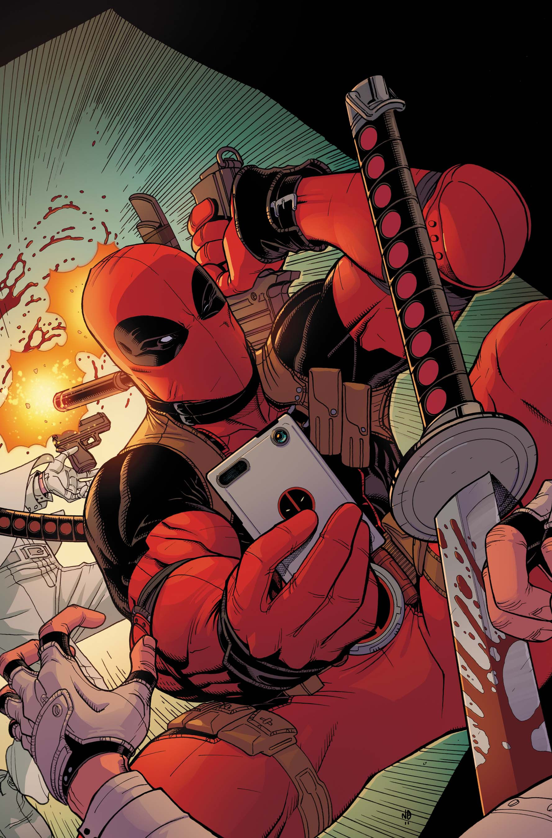 Wallpaper #7BGlM5MBXrlMTfB52Epu312 Deadpool 2008 50 Nick Bradshaw Variant Comic Issues Marvel