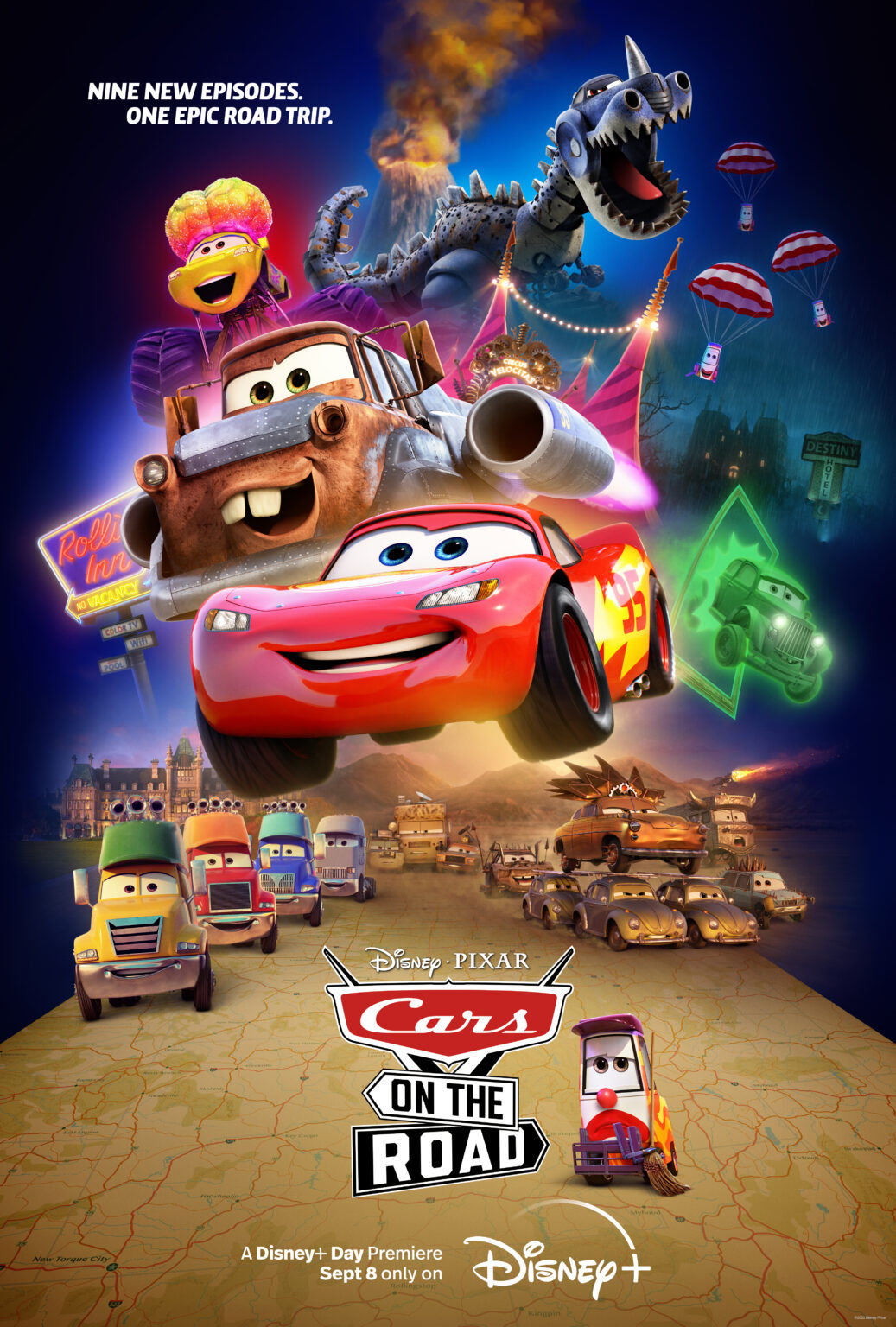 Wallpaper #jmcwCpMBSpphPi3-ftO6181 Lightning Mcqueen and Mater