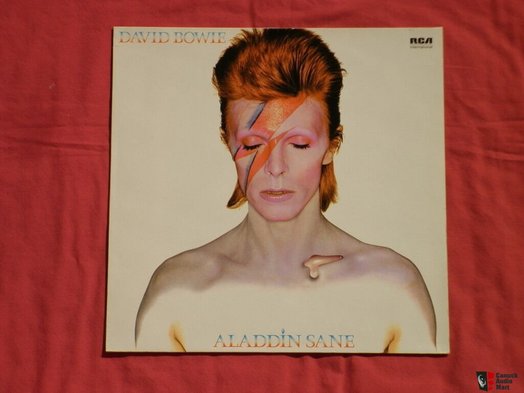 Wallpaper #7030a Aladdin Sane De David Bowie Cd Chez Libertemusic Ref123255141