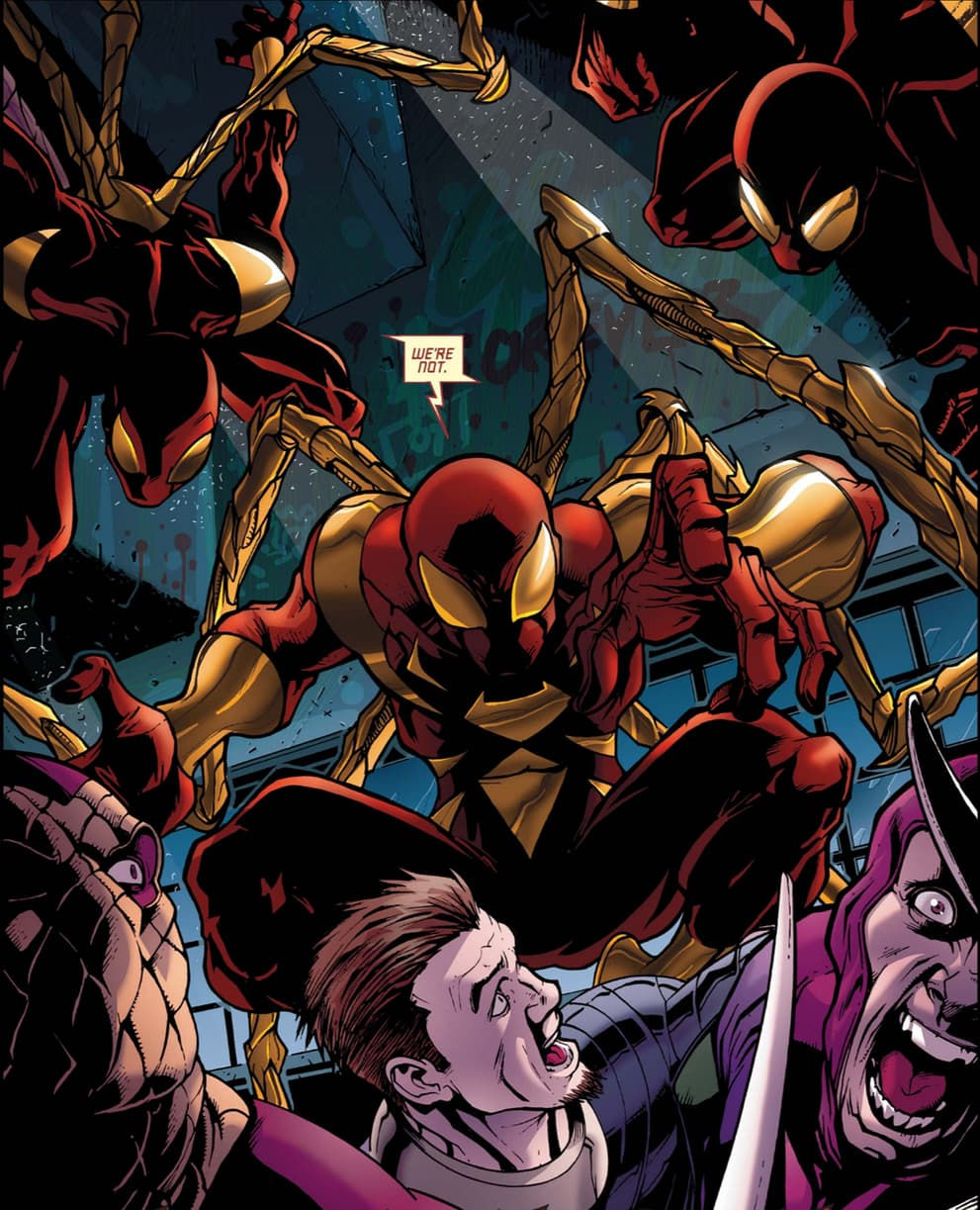 Wallpaper #33a76 Homecomings Iron Spider Suit Revealed Screen Rant