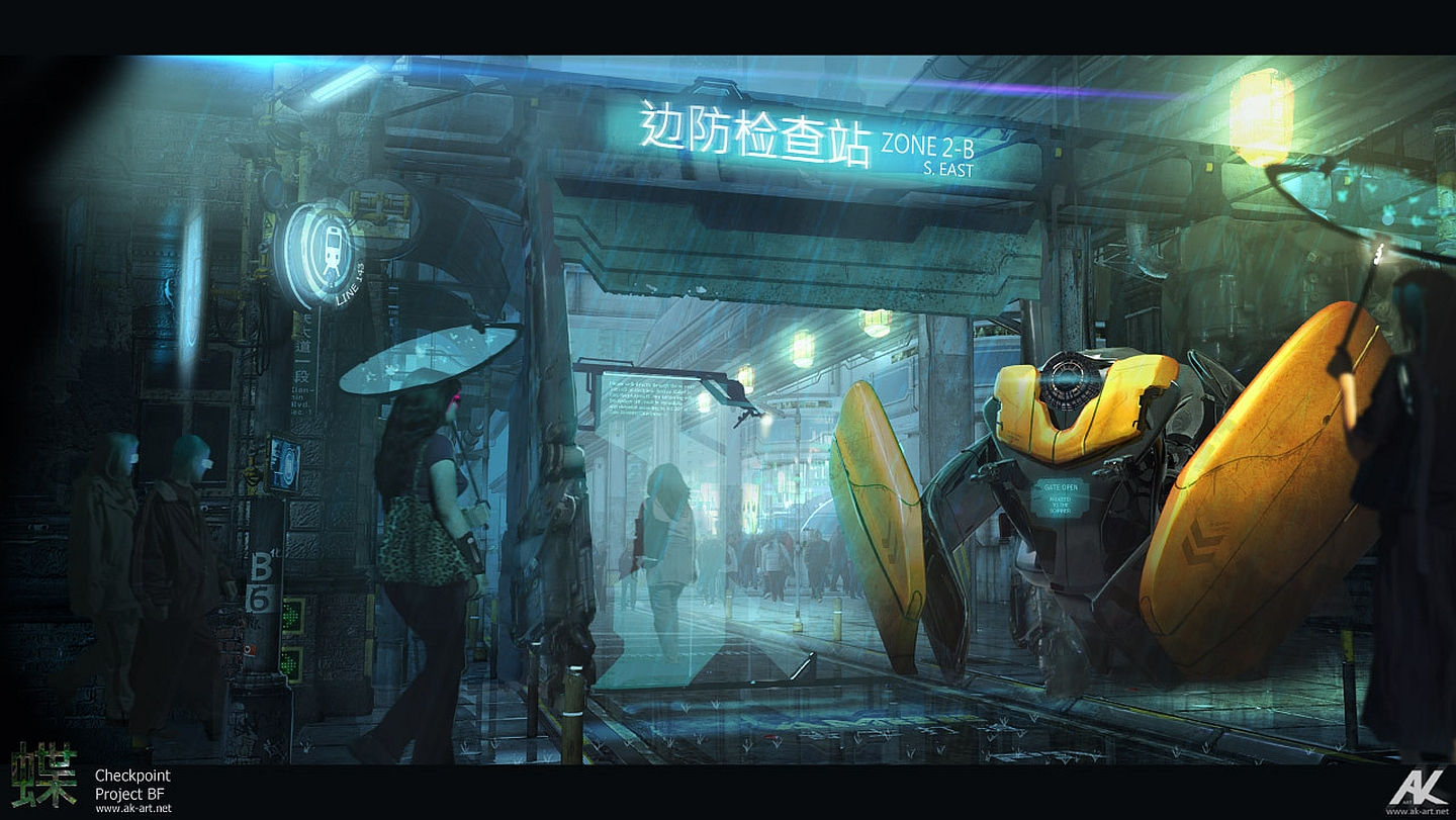 Wallpaper #32cE-5IBSpphPi3-g5LU231 Sci Fi Robot Picture Image Abyss