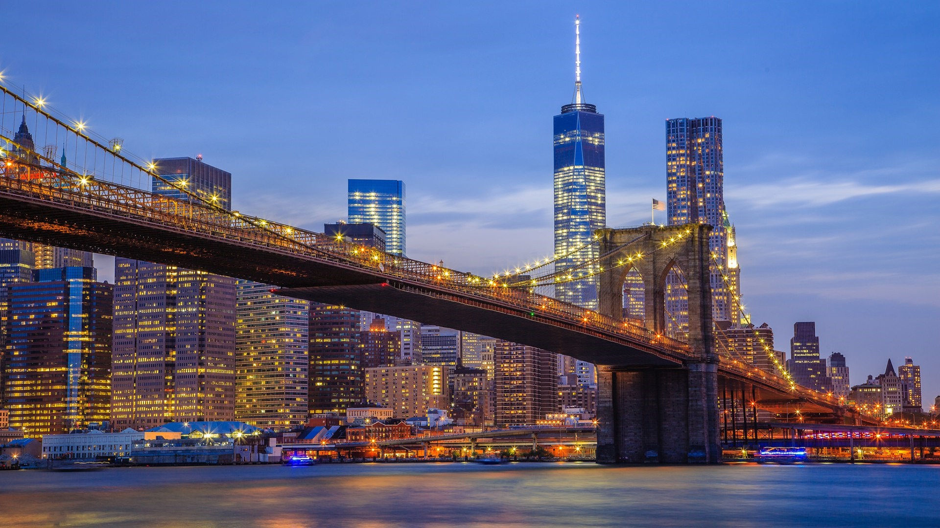 Wallpaper #66e34 Brooklyn Bridge in New York the Iconic Crossing Between Manhattan and