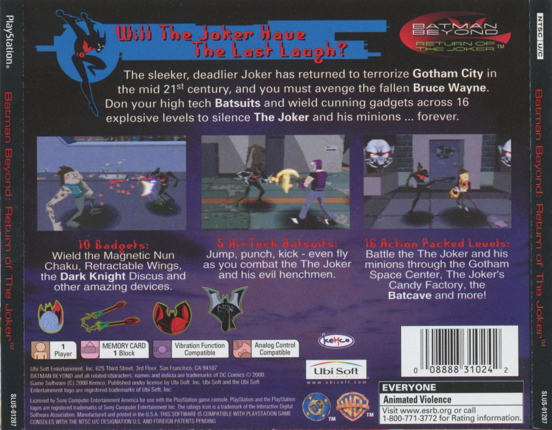 Wallpaper #zWcp-JIBSpphPi3-2Ig89 Batman Beyond Return of the Joker Ntsc U Back