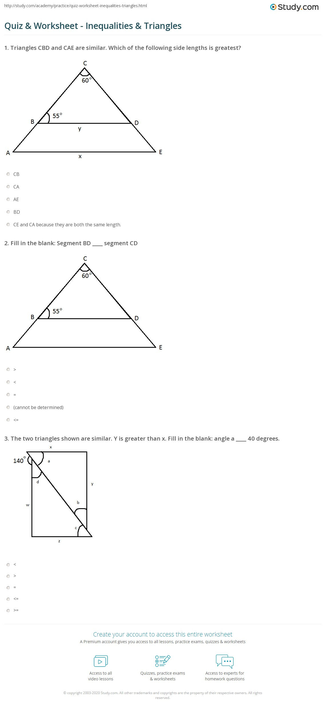 Wallpaper #ime4ApMBSpphPi3-D7BO122 Inequalities in One Triangle Worksheet Answers Printable Word Searches