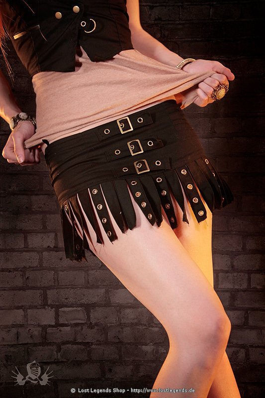 Wallpaper #_bmH3pIBJvJKYCmESQX051 Canvas Troy Buckle Mini Skirt Steampunk Rock Steampunkde Rocke