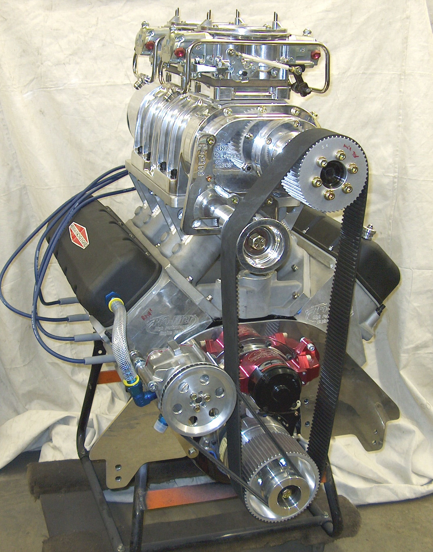 Wallpaper #3d643 Chevy Drag Racing Engines