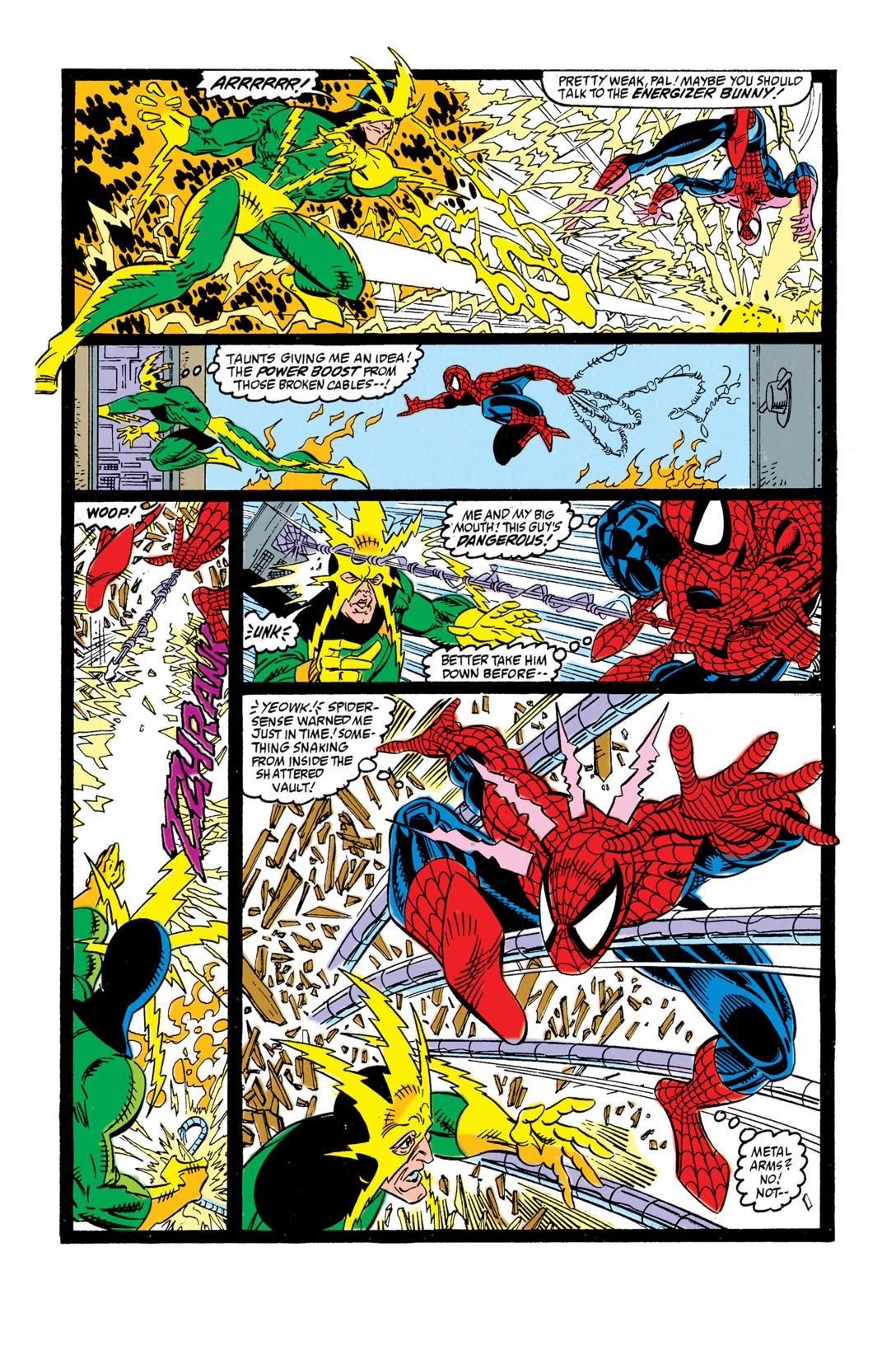 Wallpaper #DV7hMpMBborbLbczI2Dj192 Spider Man vs Electro Comics Books Pinterest