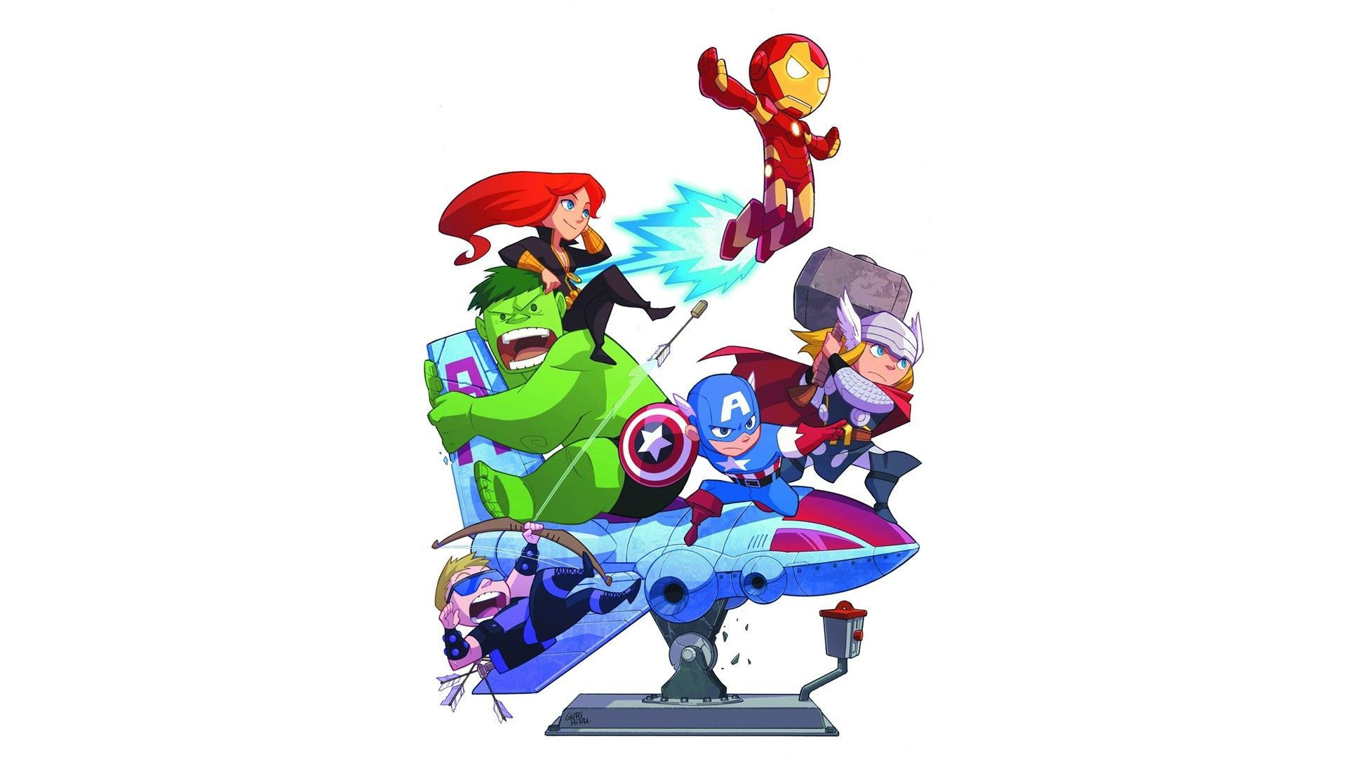 Wallpaper #r2jGFpMBSpphPi3-KwzW148 The Avengers Marvel Comics Cute Characters Chibi Funny
