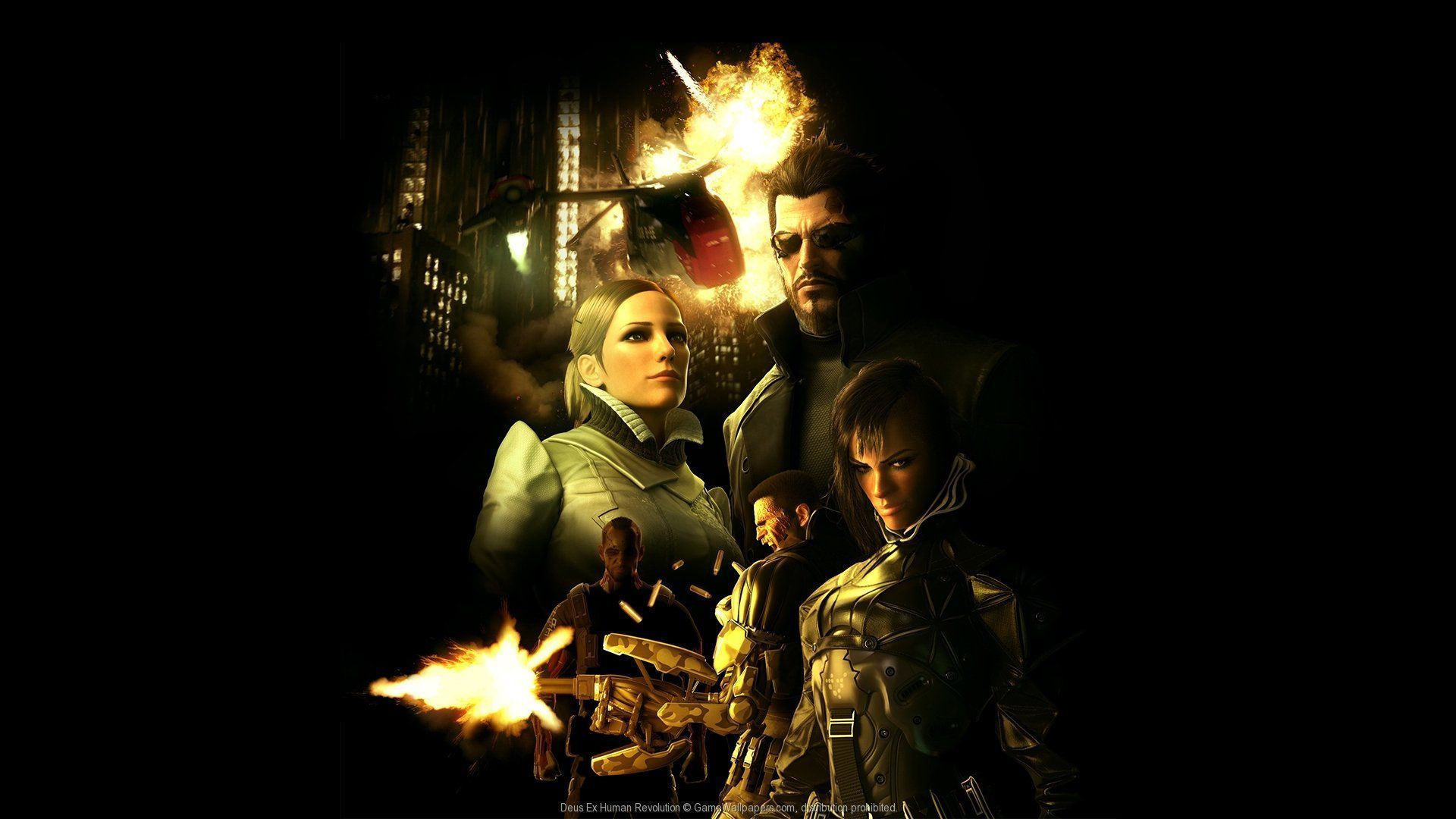 Wallpaper #-xkzAo8BtGB6xQ78QEmS35 Deus Ex Human Revolution Cyberpunk Action Role Playing Sci Fi