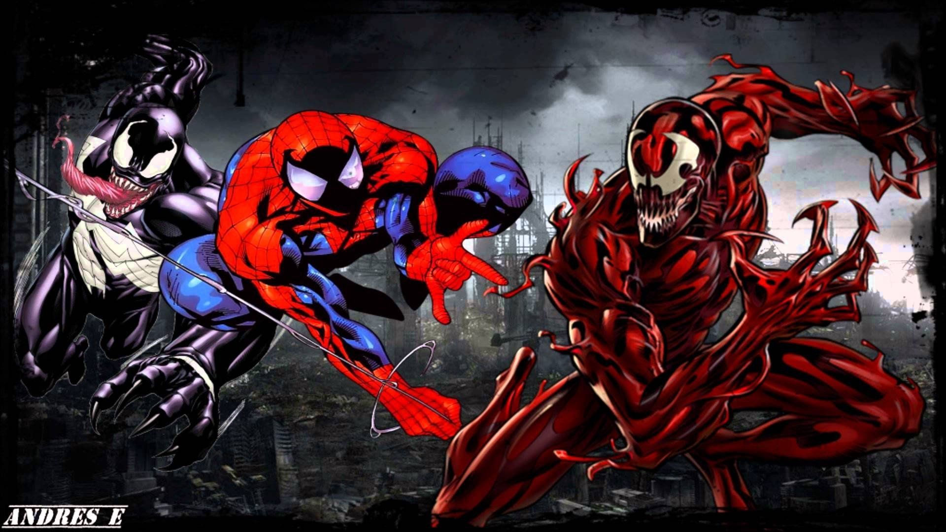 Wallpaper #wTMjM5MBcgDP3FvJV6nx42 Spider Man Venom Maximum Carnage Scrolling Fighting Action