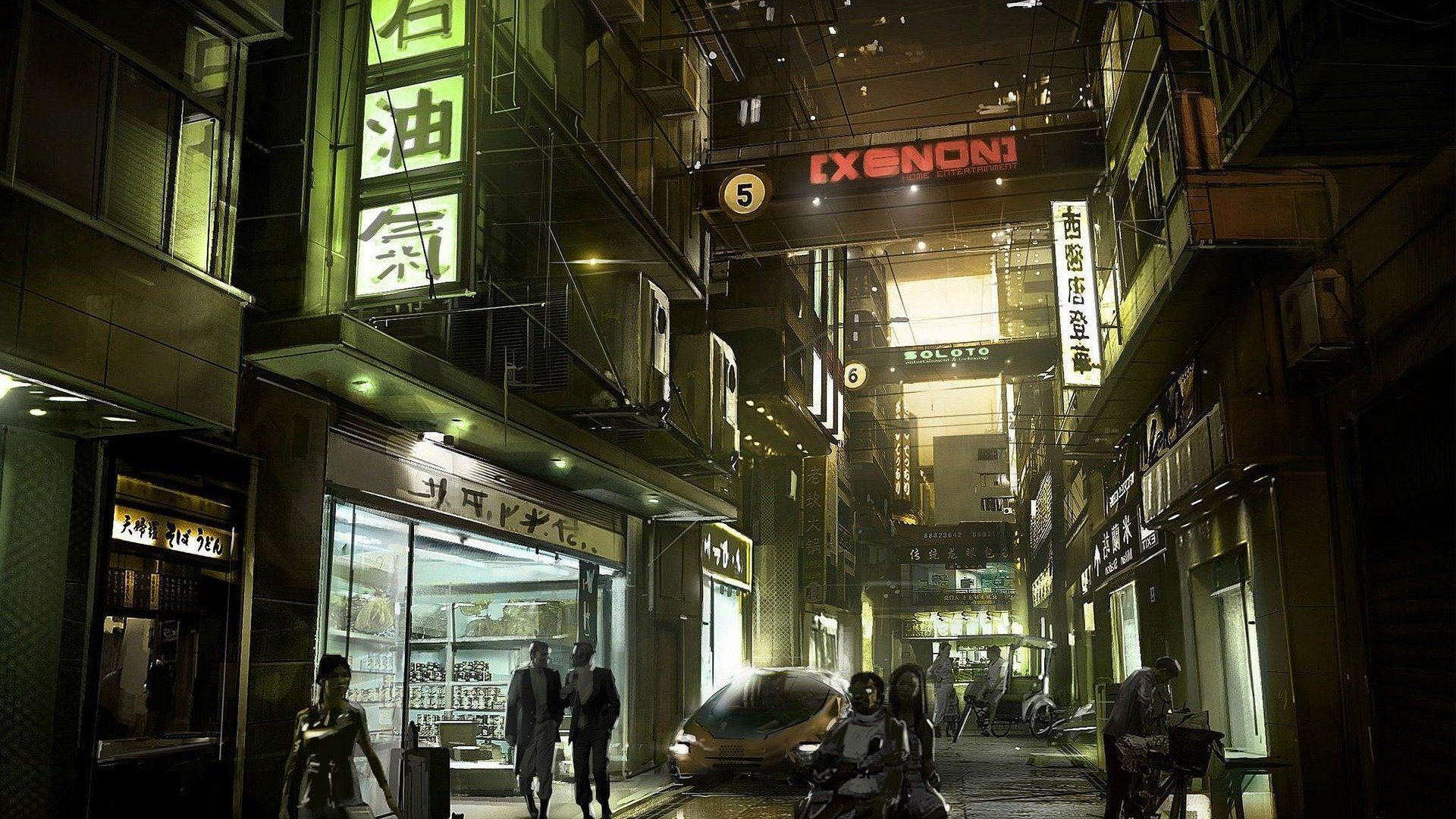 Wallpaper #-xkzAo8BtGB6xQ78QEmS11 Deus Ex Human Revolution Cyberpunk Action Role Playing Sci Fi