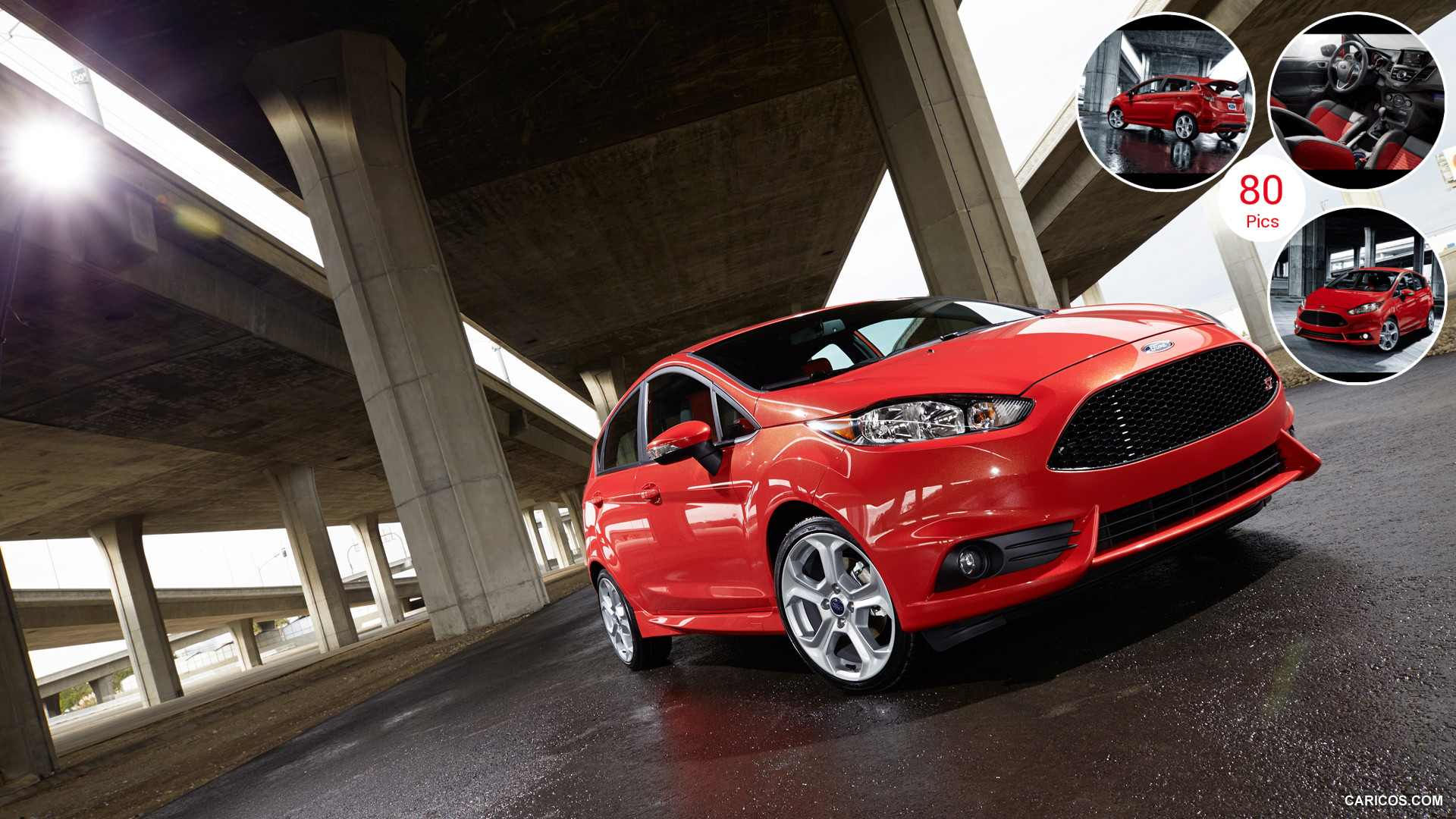 Wallpaper #3h0WLZMBlOZrFDOk987p209 2014 Ford Fiesta St Front HD Wallpaper 1920x1080